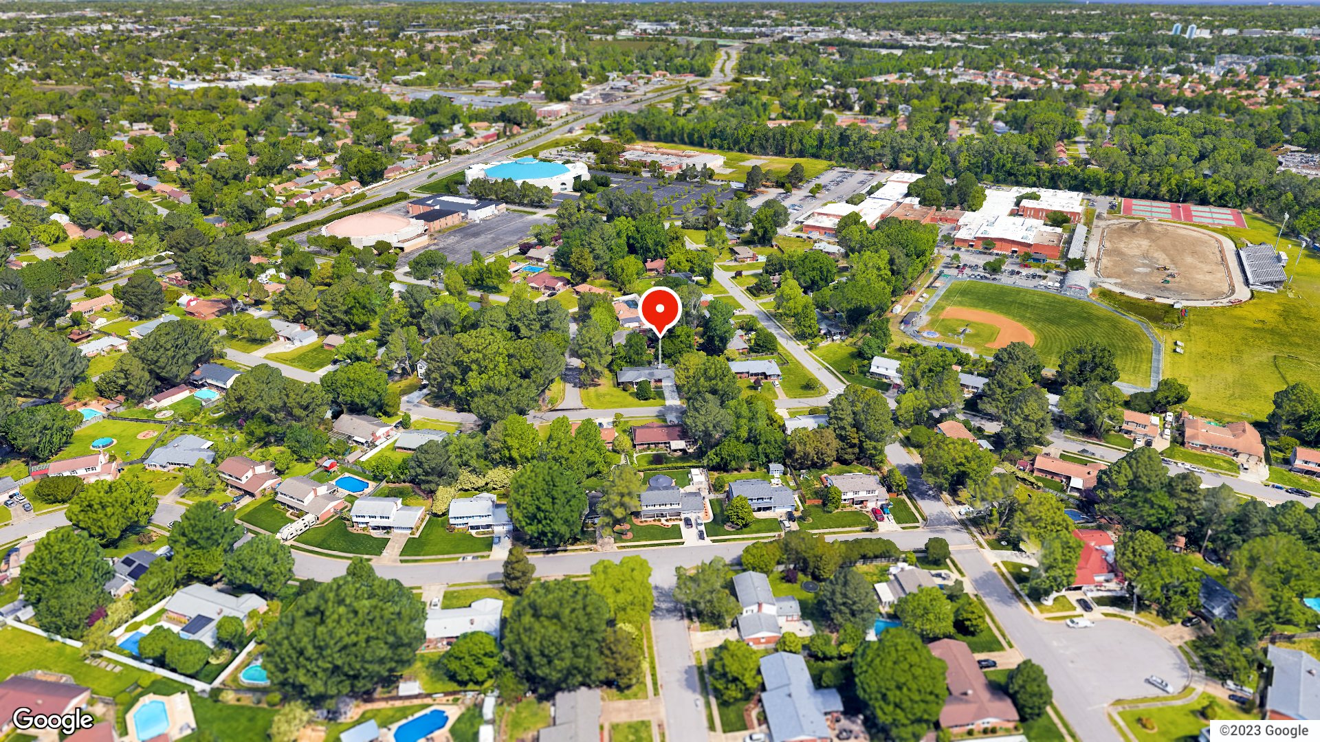 Aerial view