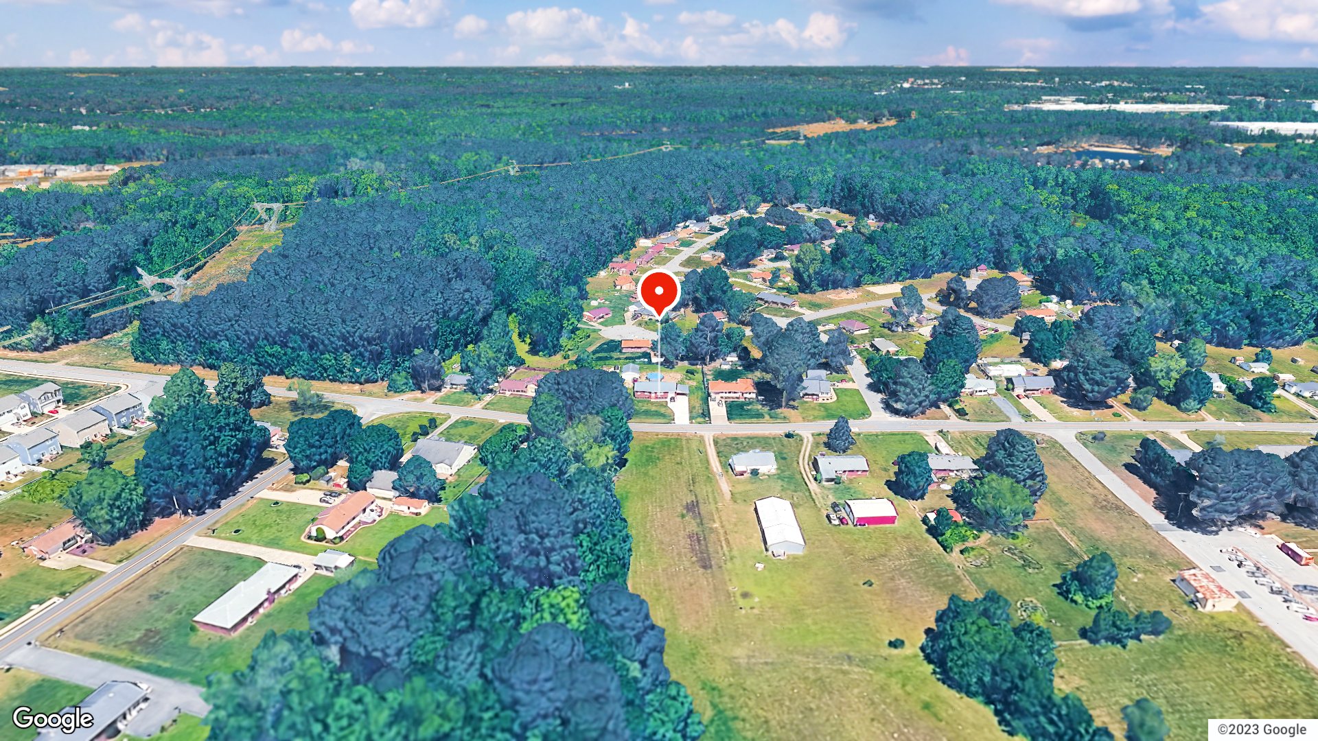 Aerial view
