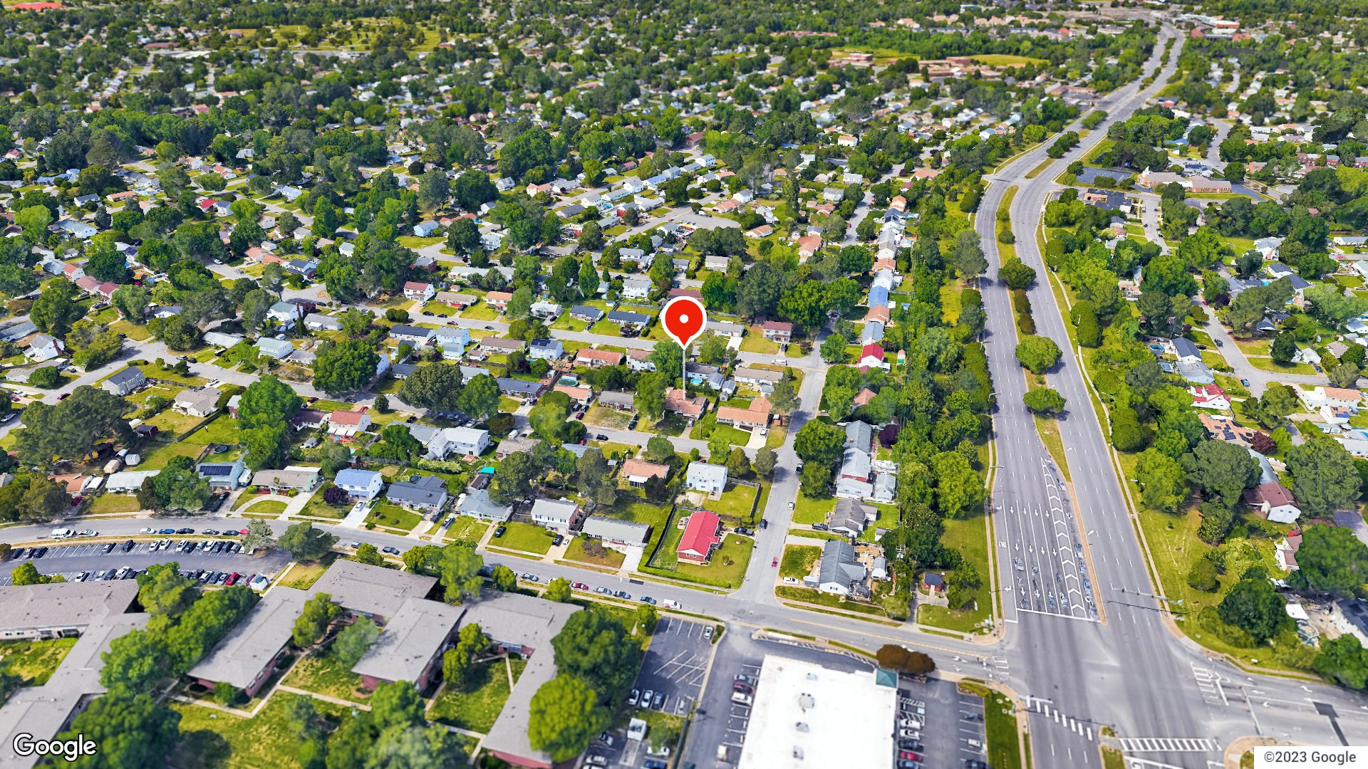 Aerial view