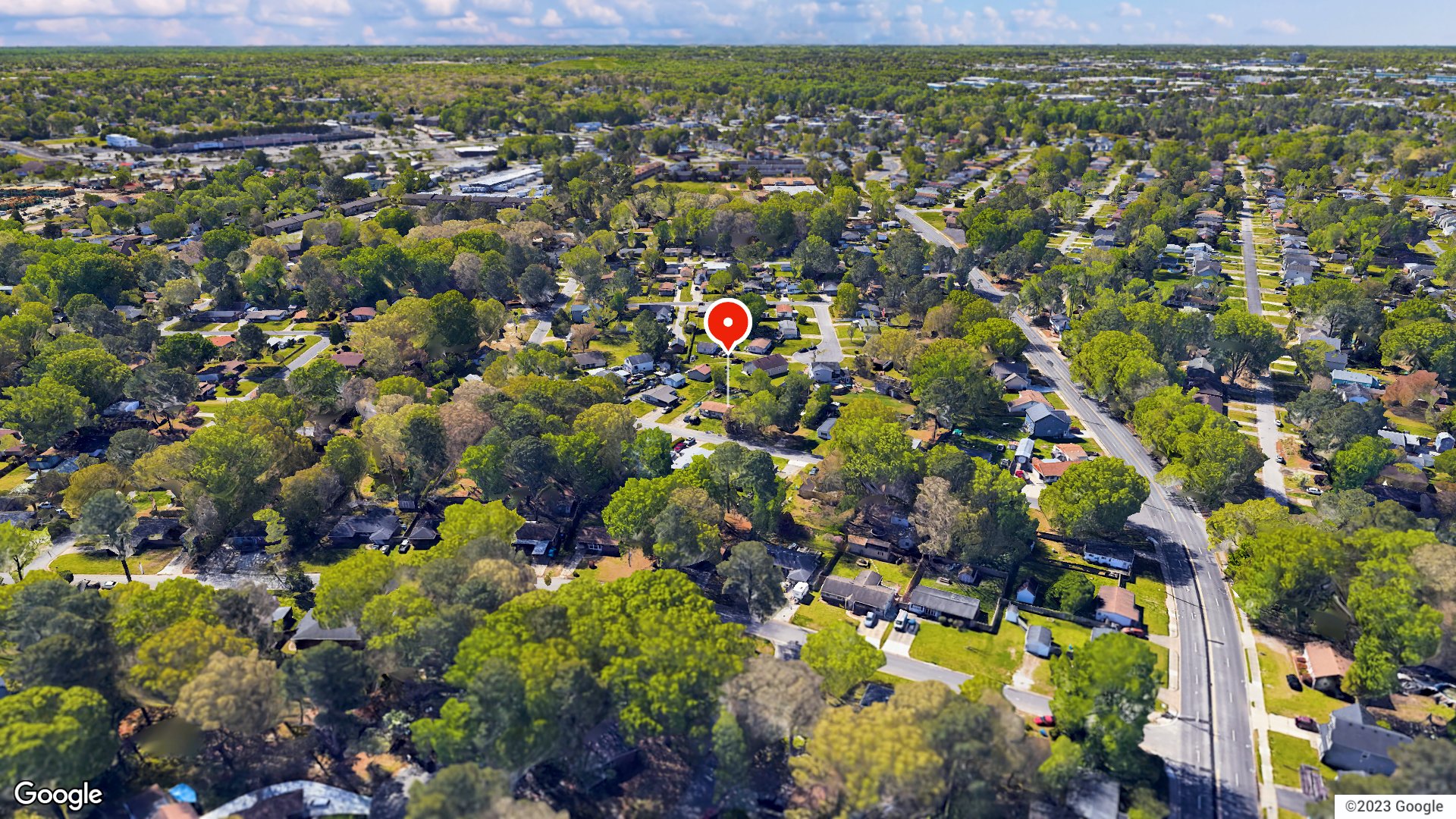 Aerial view
