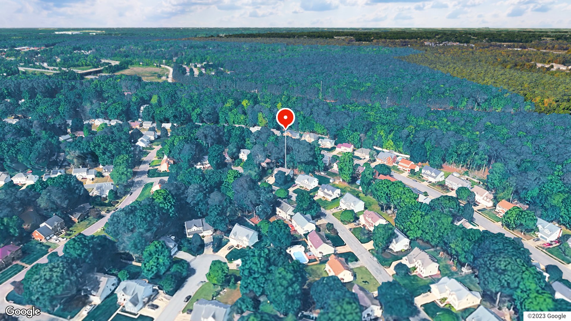 Aerial view