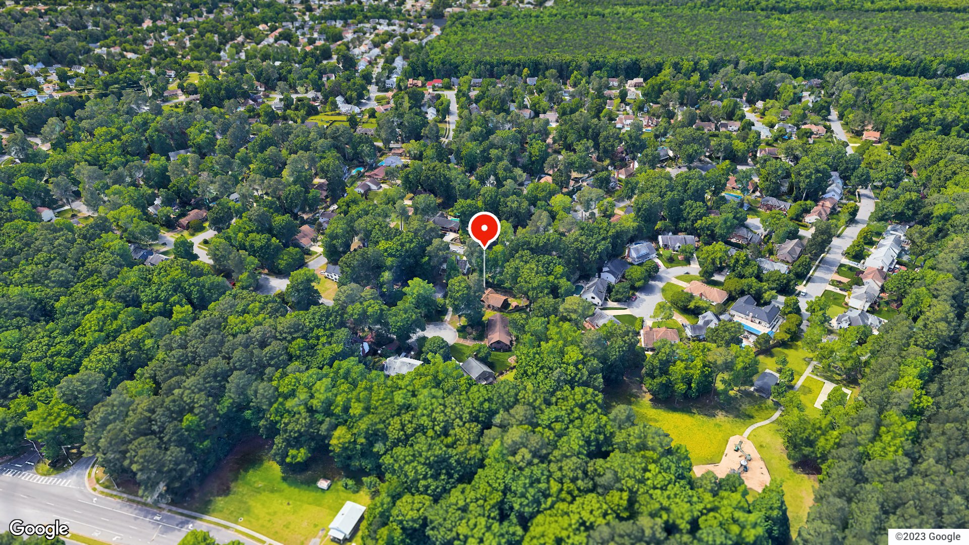 Aerial view