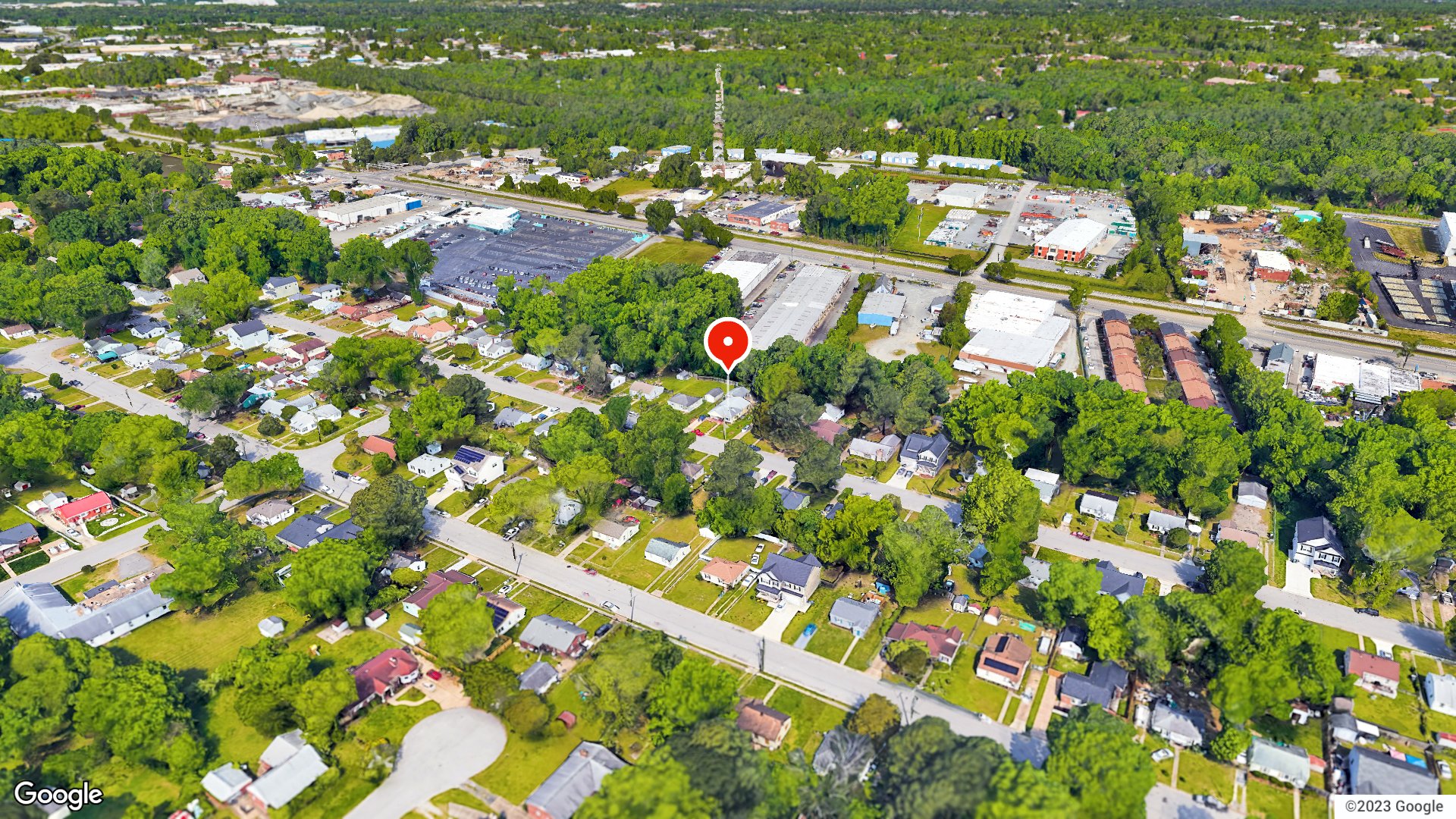 Aerial view