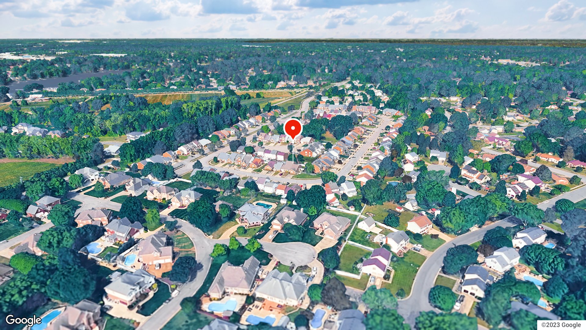 Aerial view