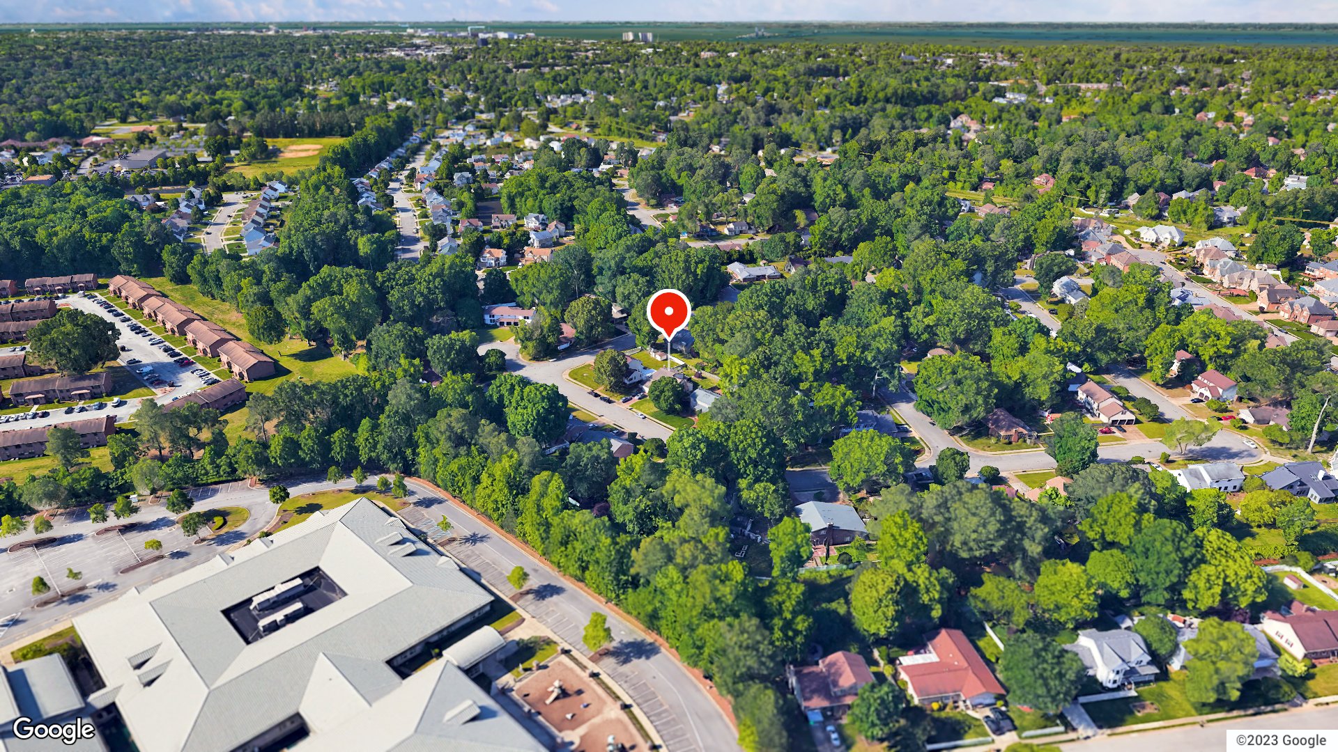 Aerial view