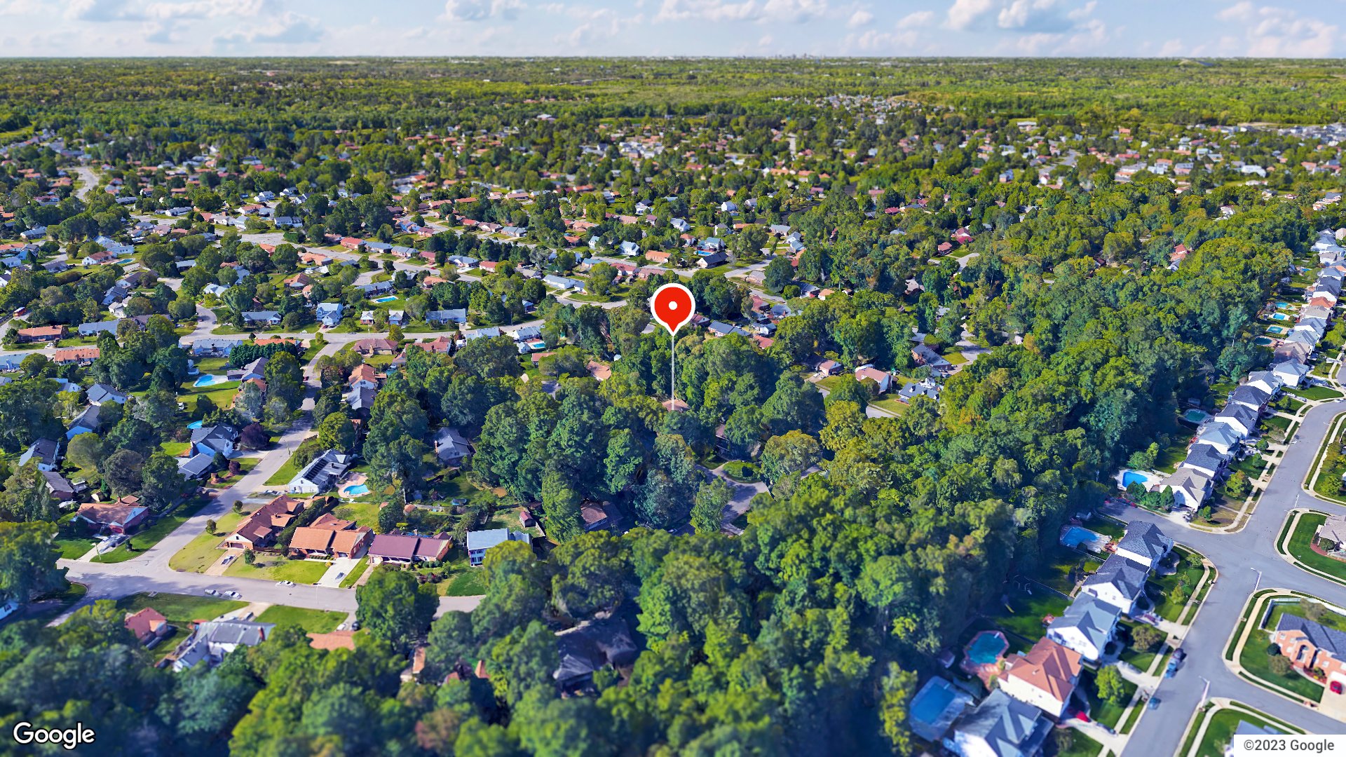 Aerial view