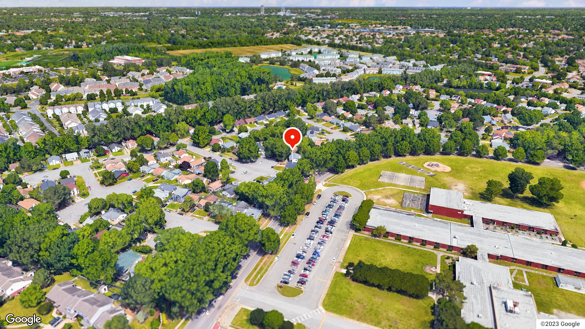 Aerial view