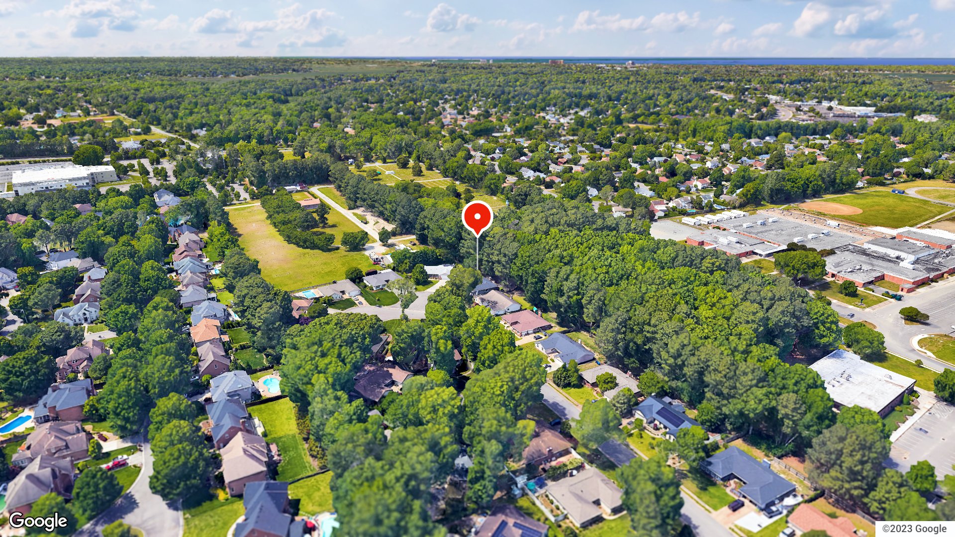 Aerial view
