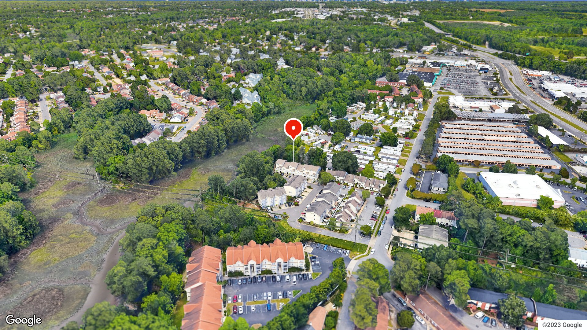 Aerial view