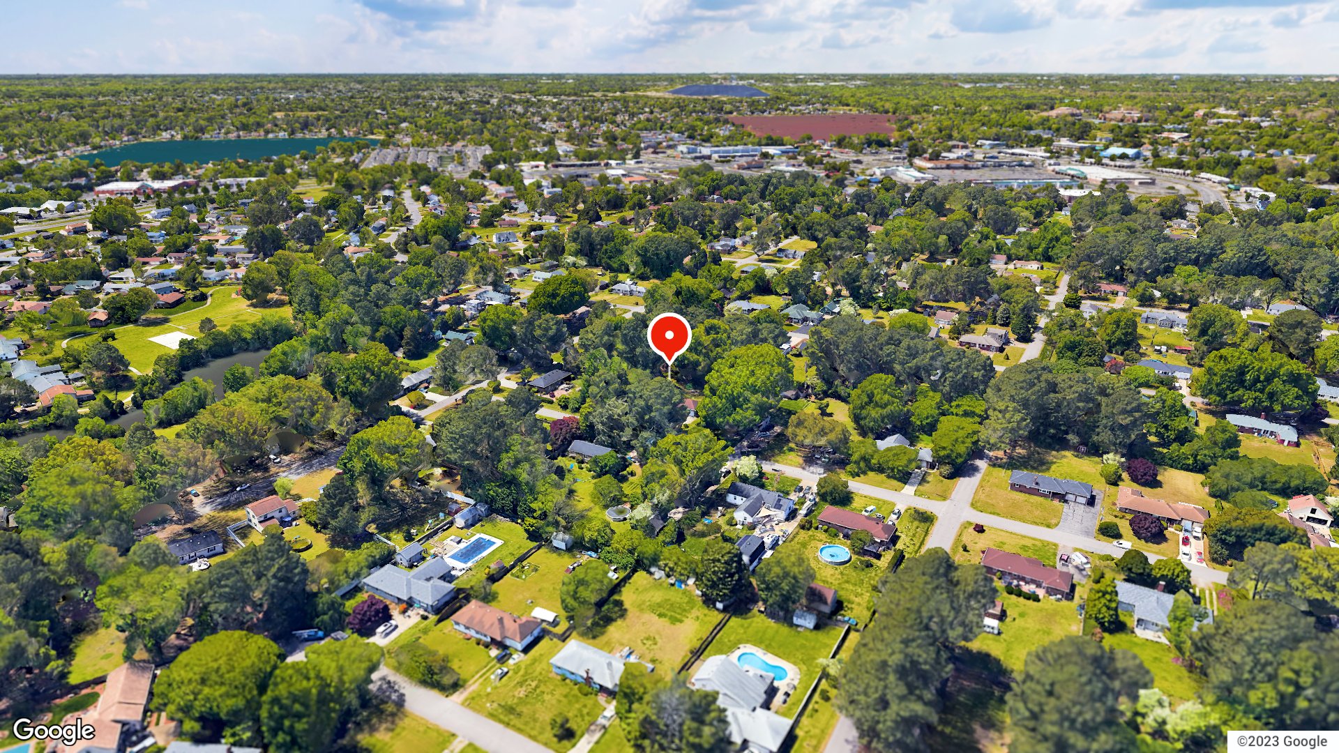 Aerial view
