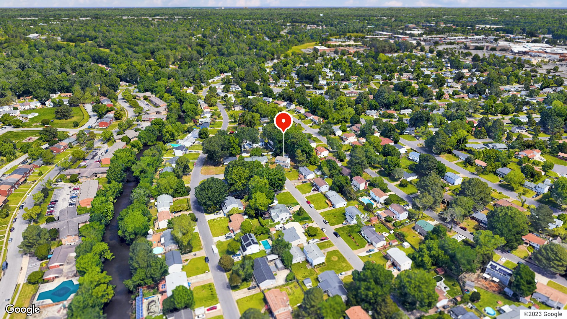 Aerial view
