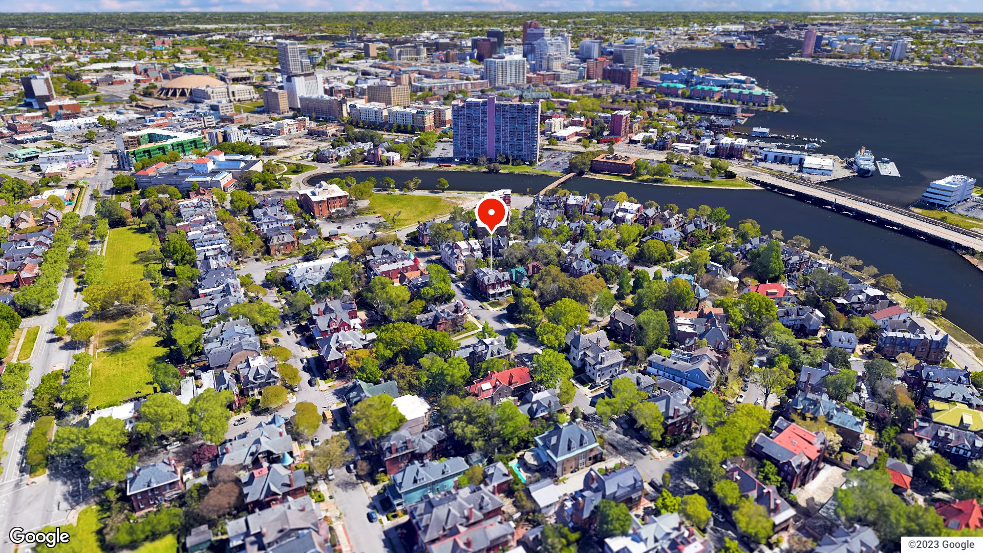 Aerial view