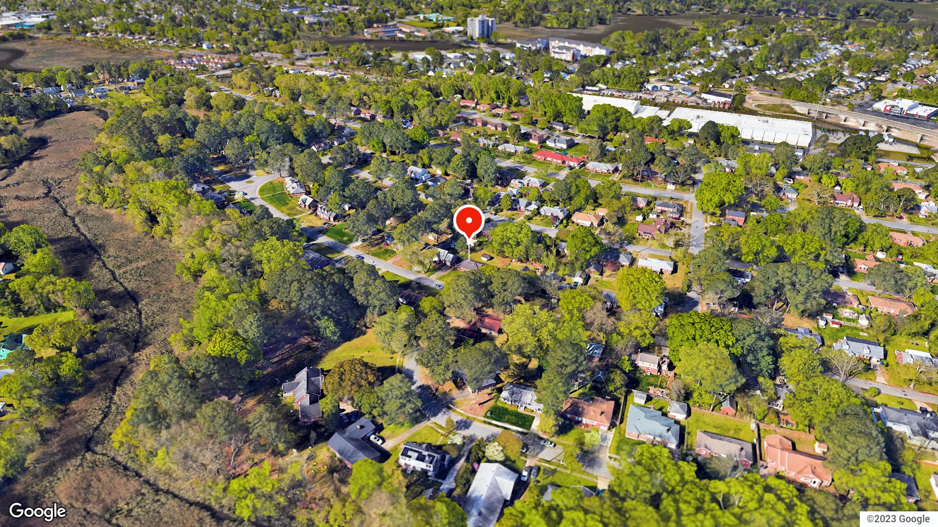 Aerial view