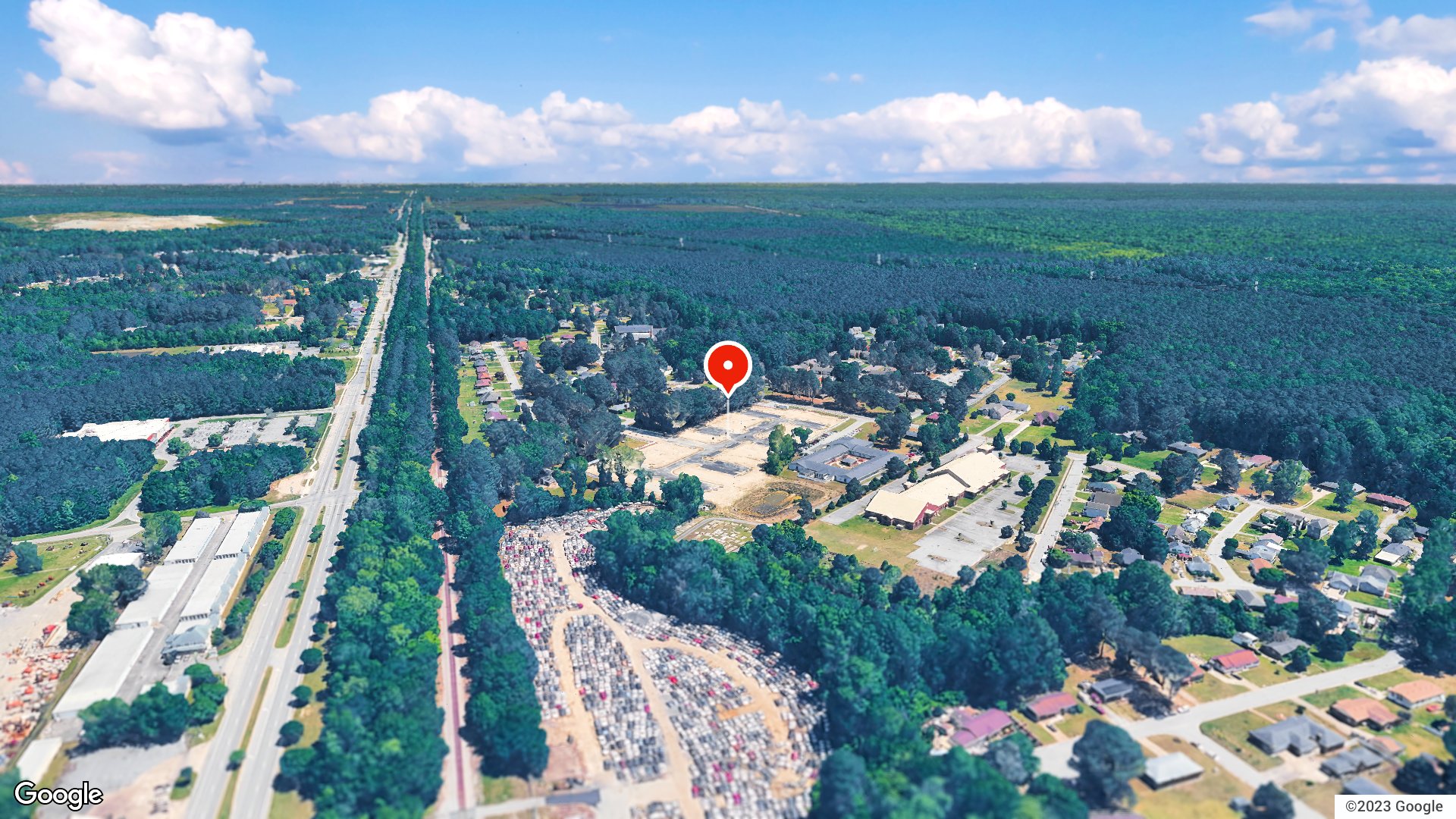 Aerial view