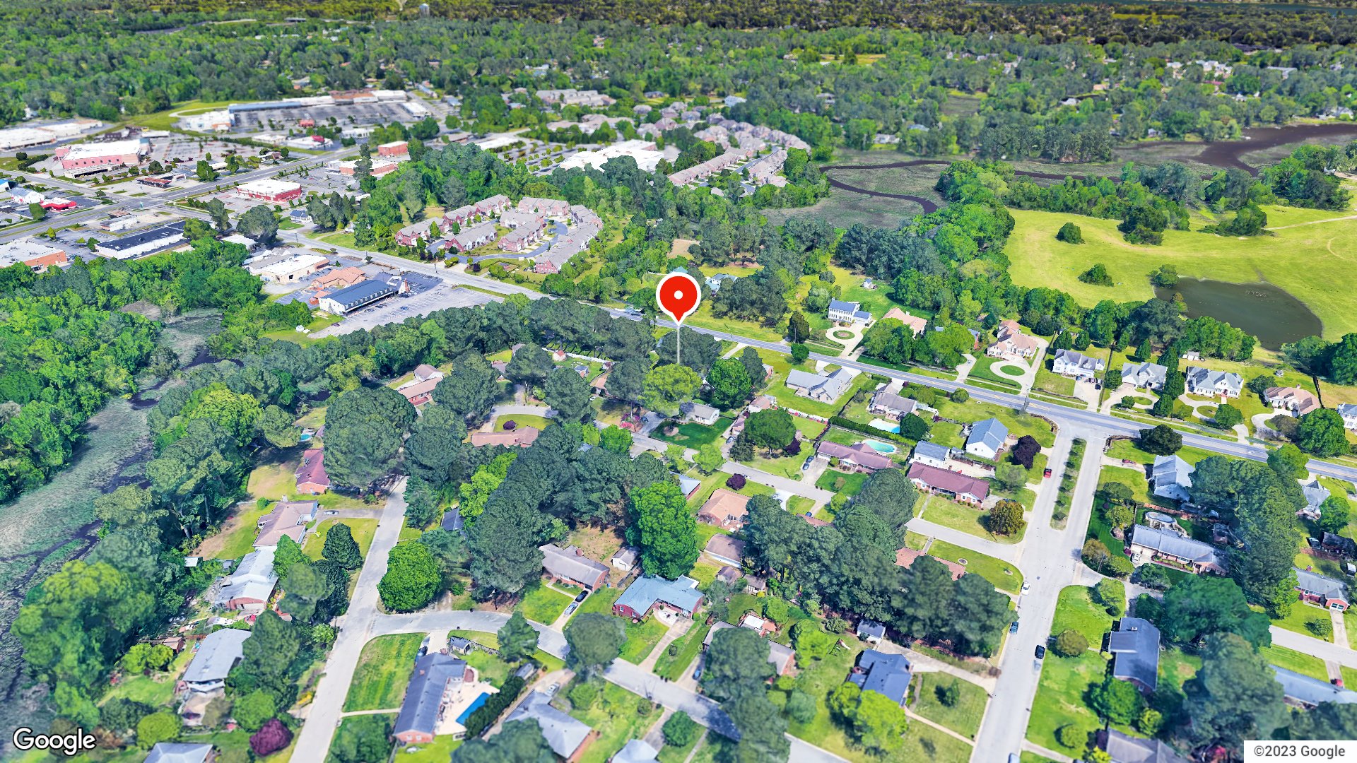 Aerial view