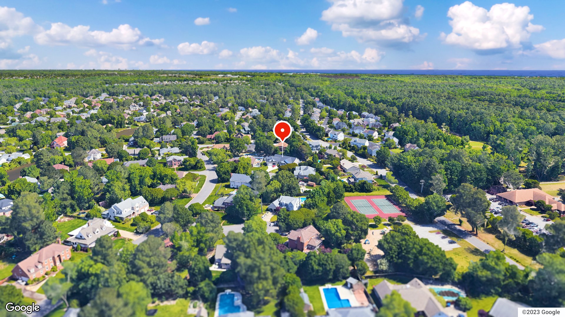 Aerial view
