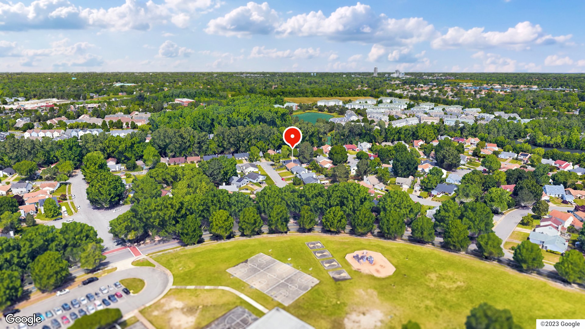 Aerial view