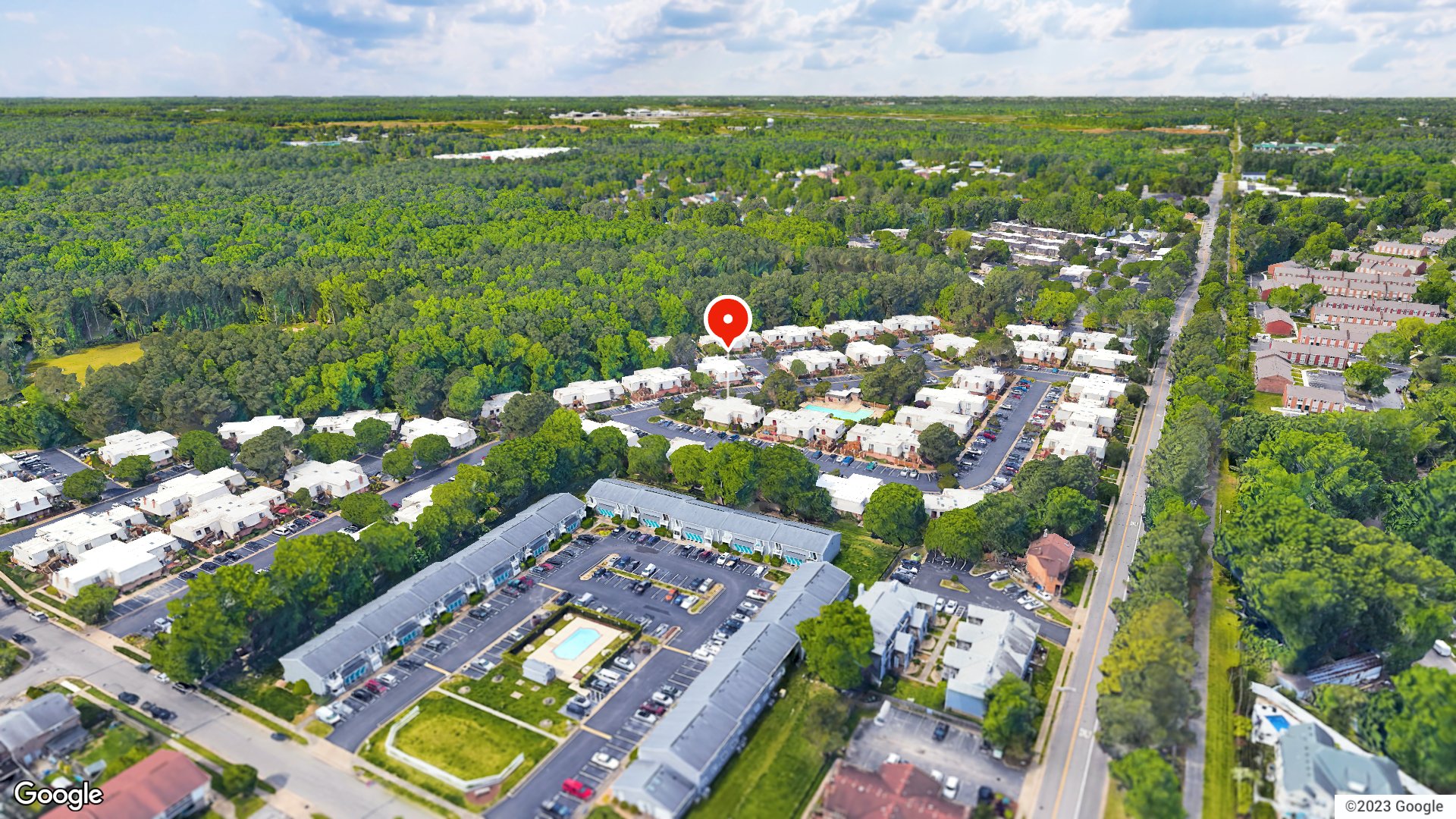 Aerial view