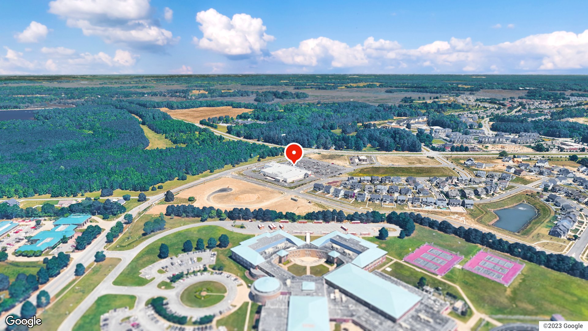 Aerial view