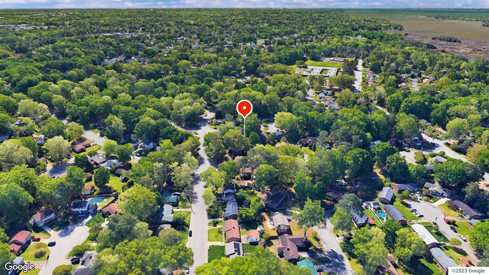 Aerial view