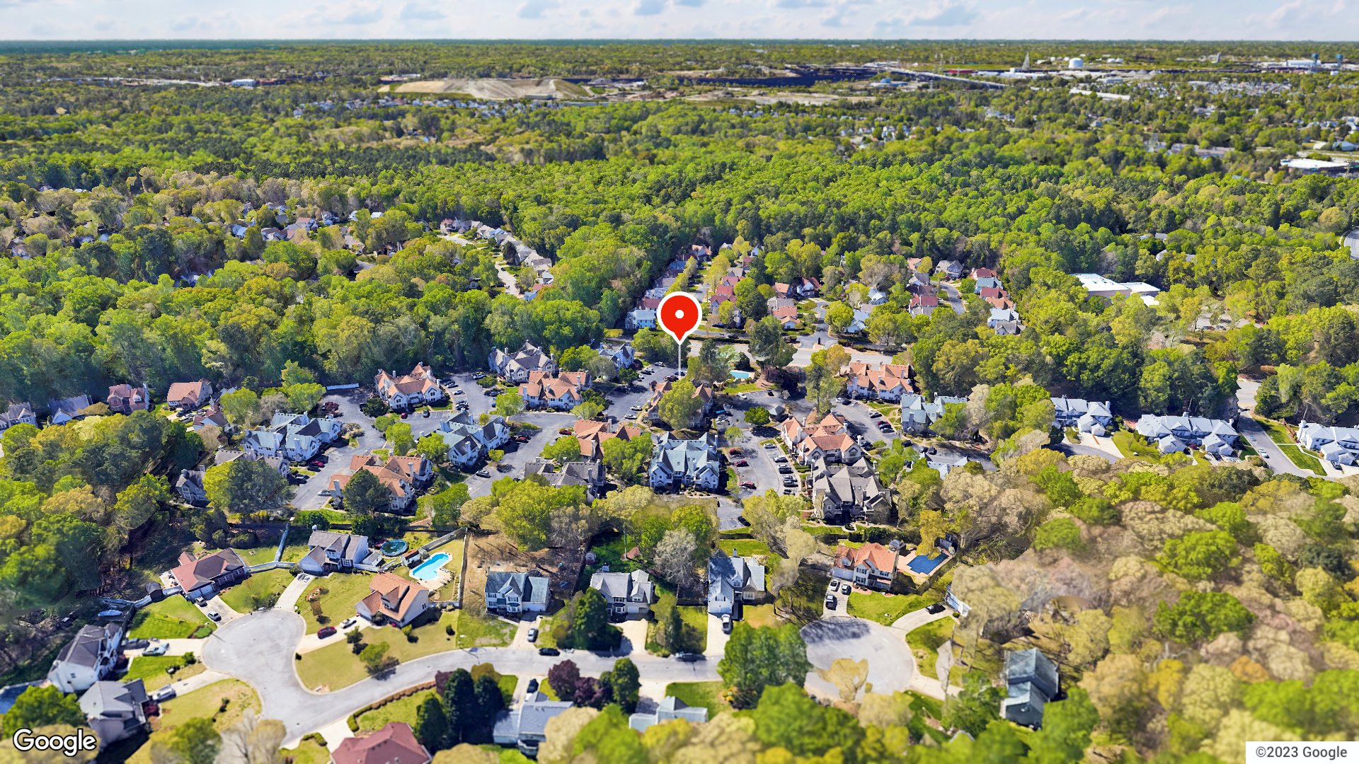 Aerial view