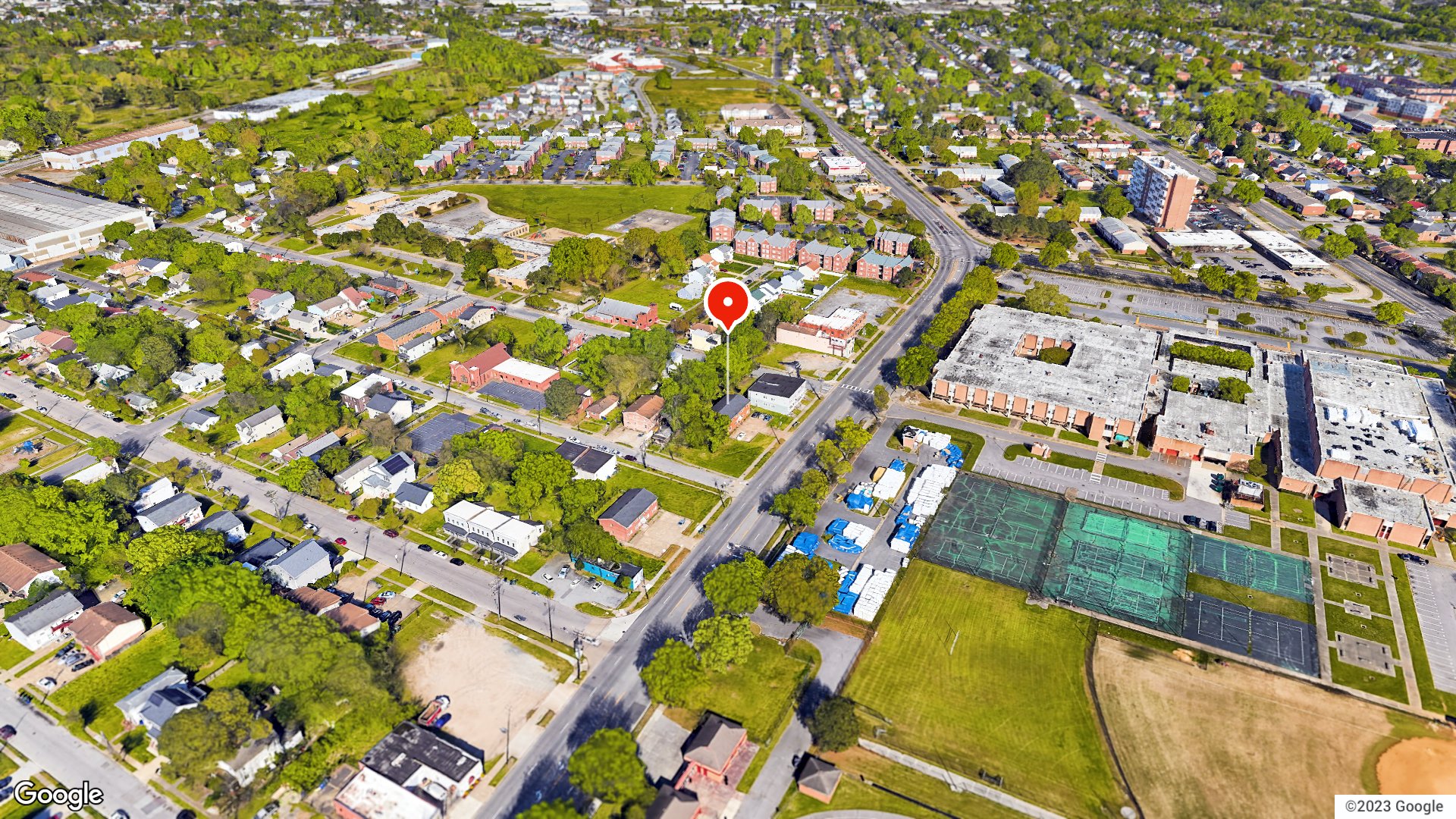 Aerial view