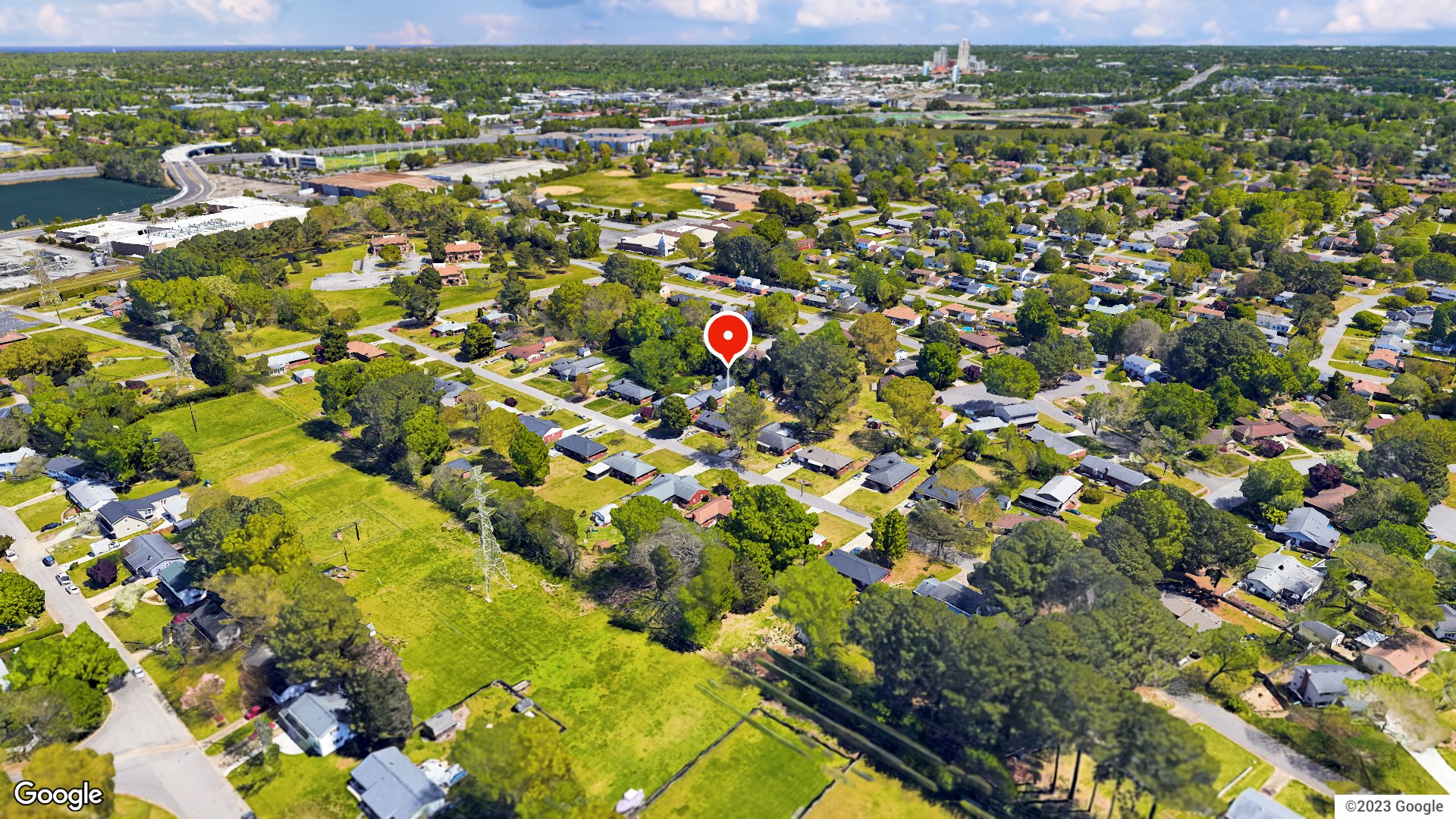 Aerial view