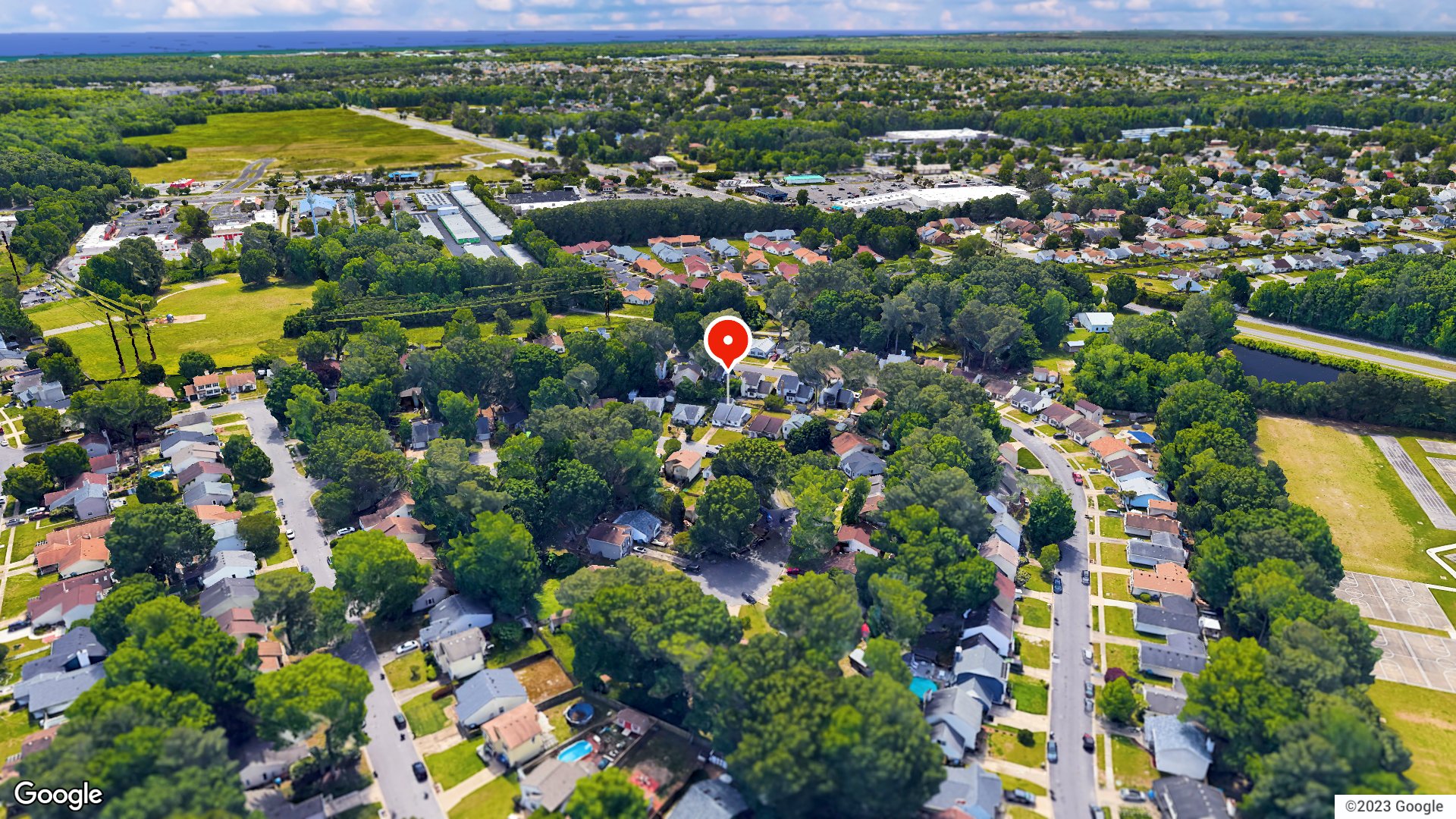 Aerial view