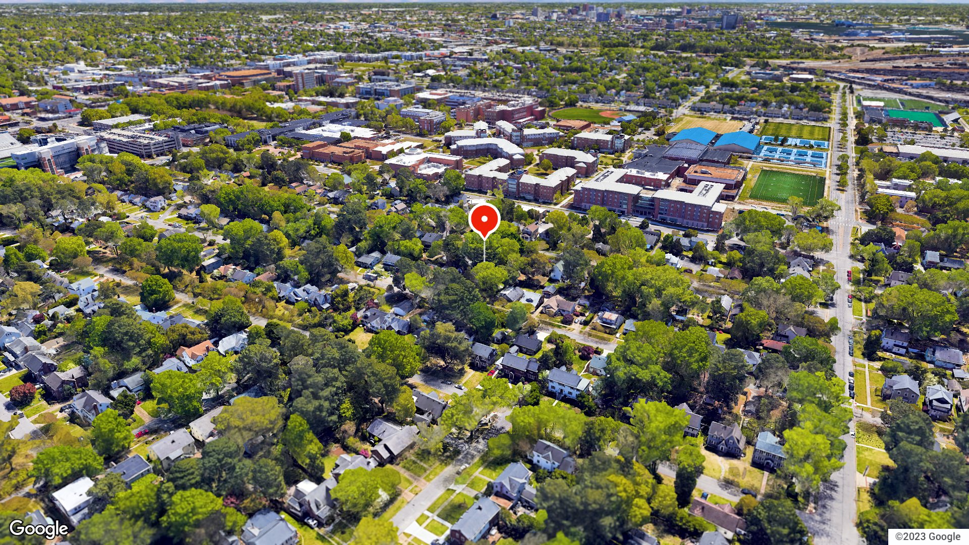 Aerial view