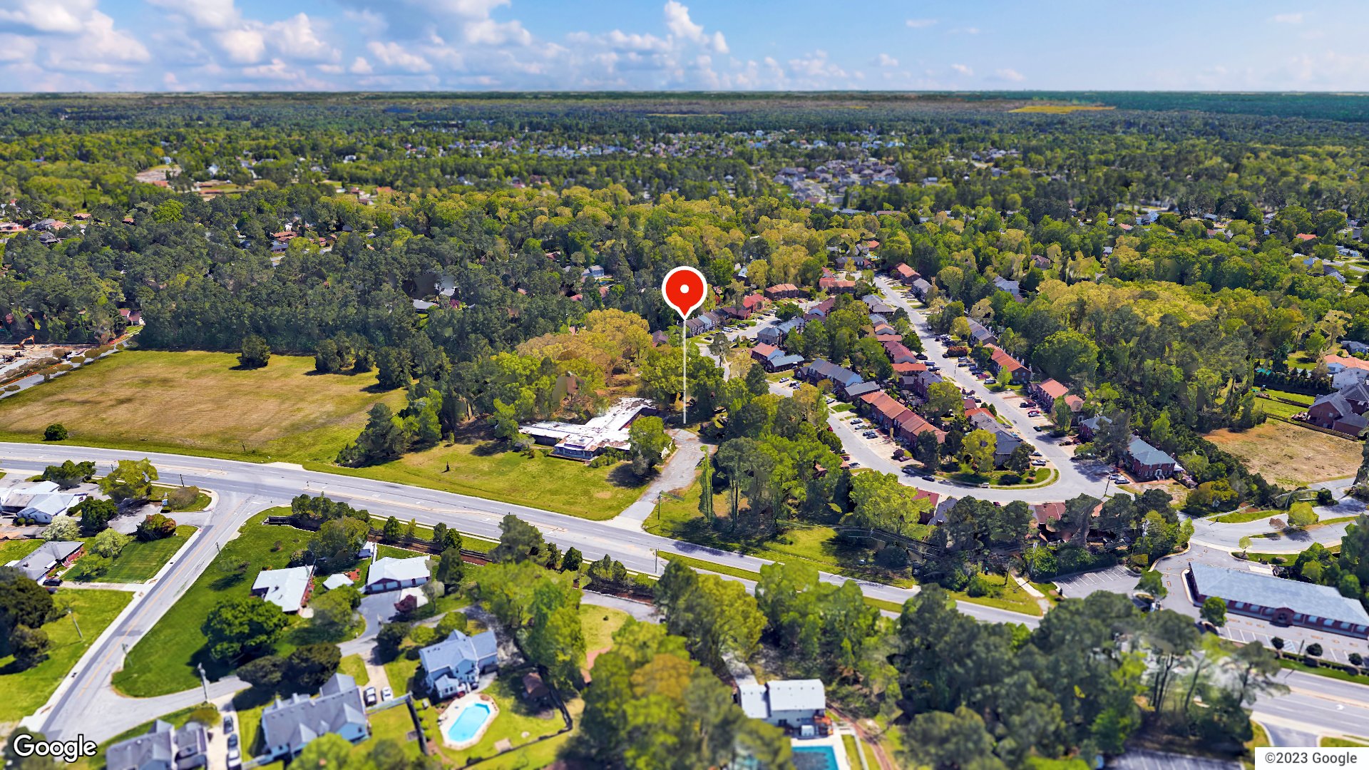 Aerial view