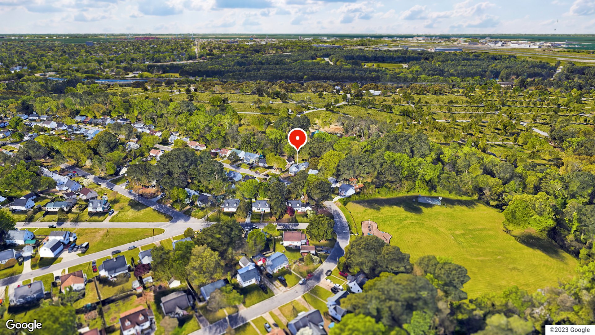 Aerial view
