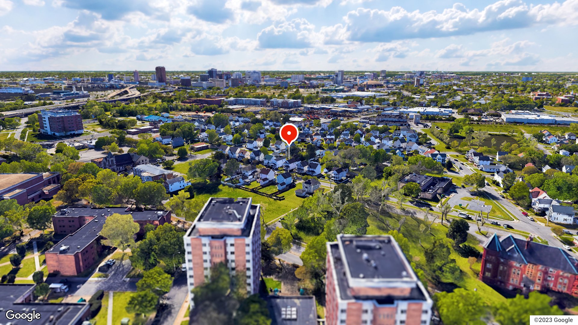 Aerial view