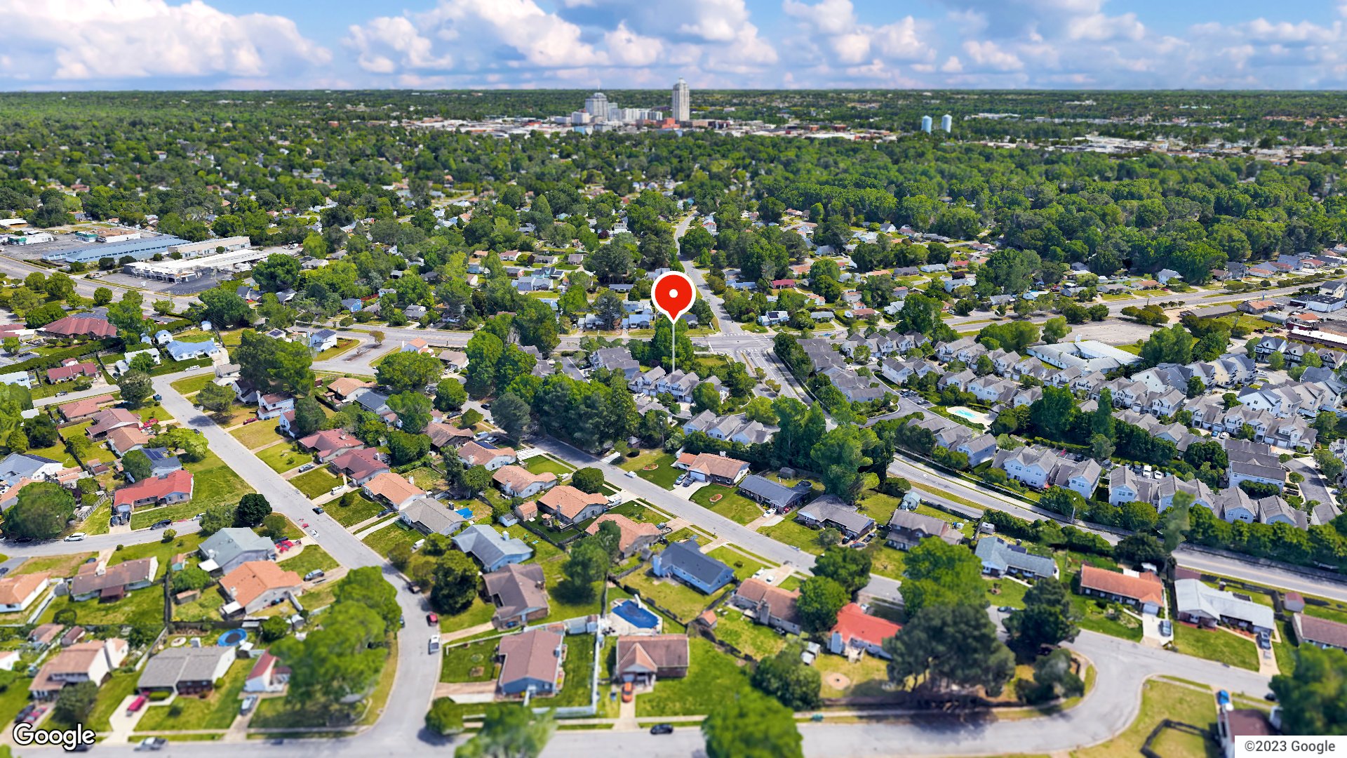 Aerial view