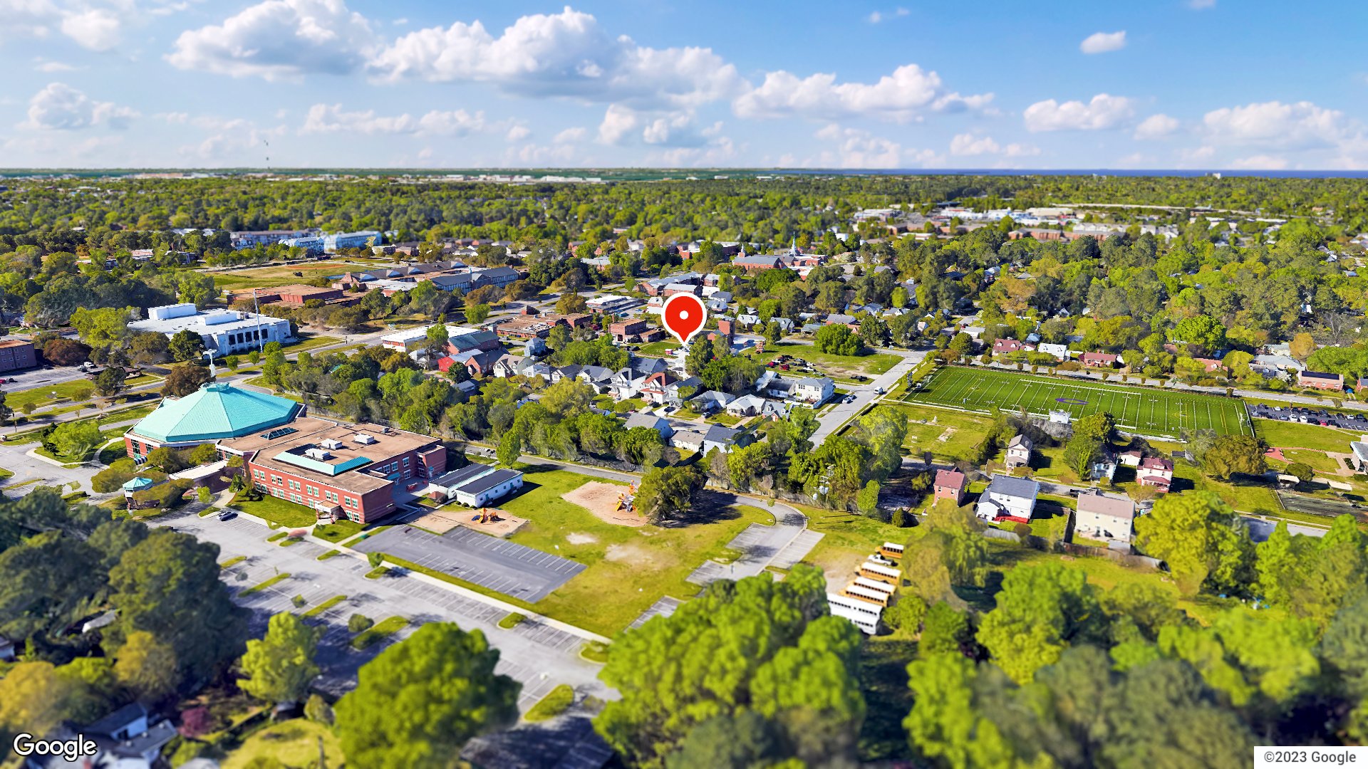 Aerial view