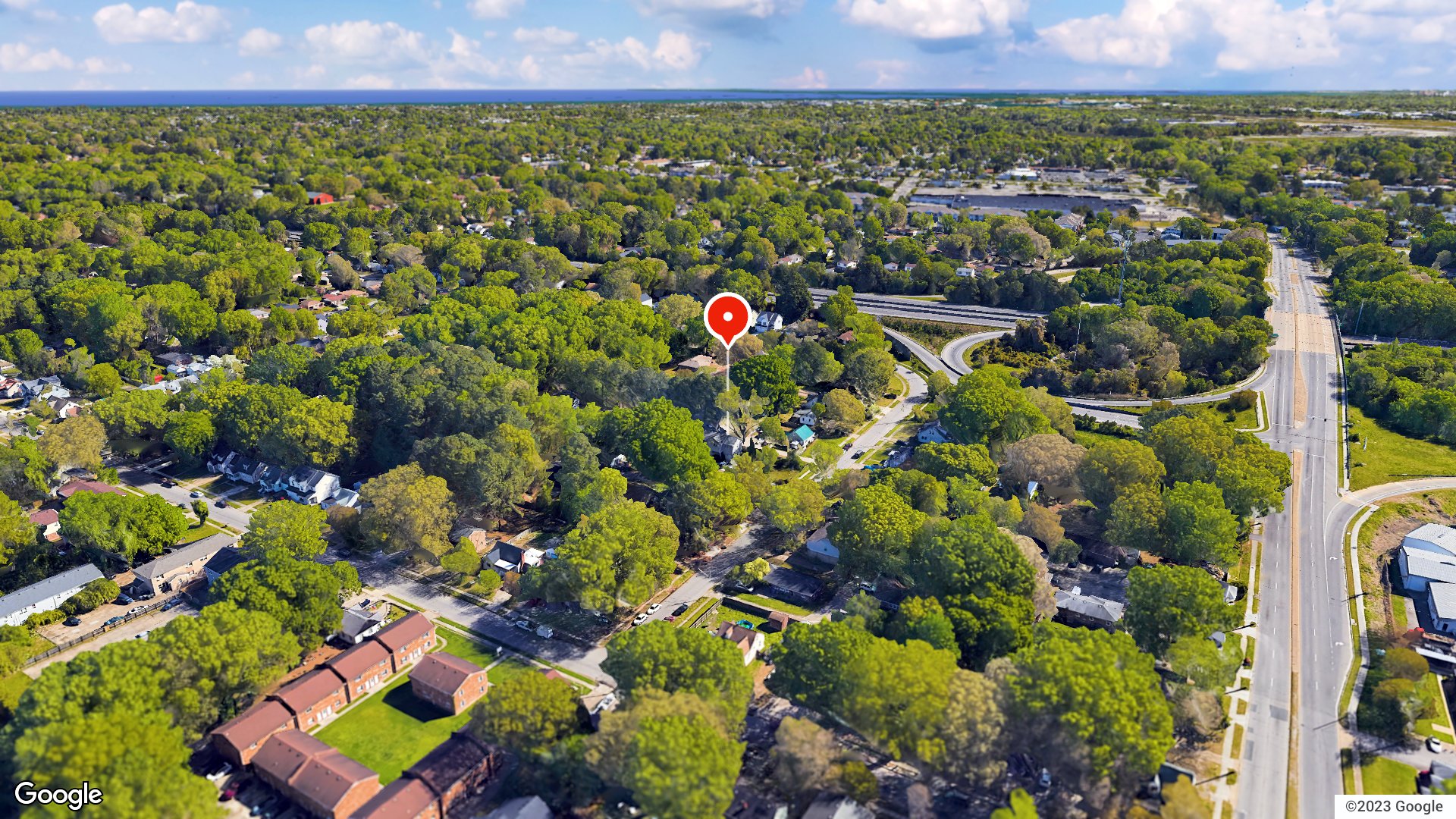Aerial view