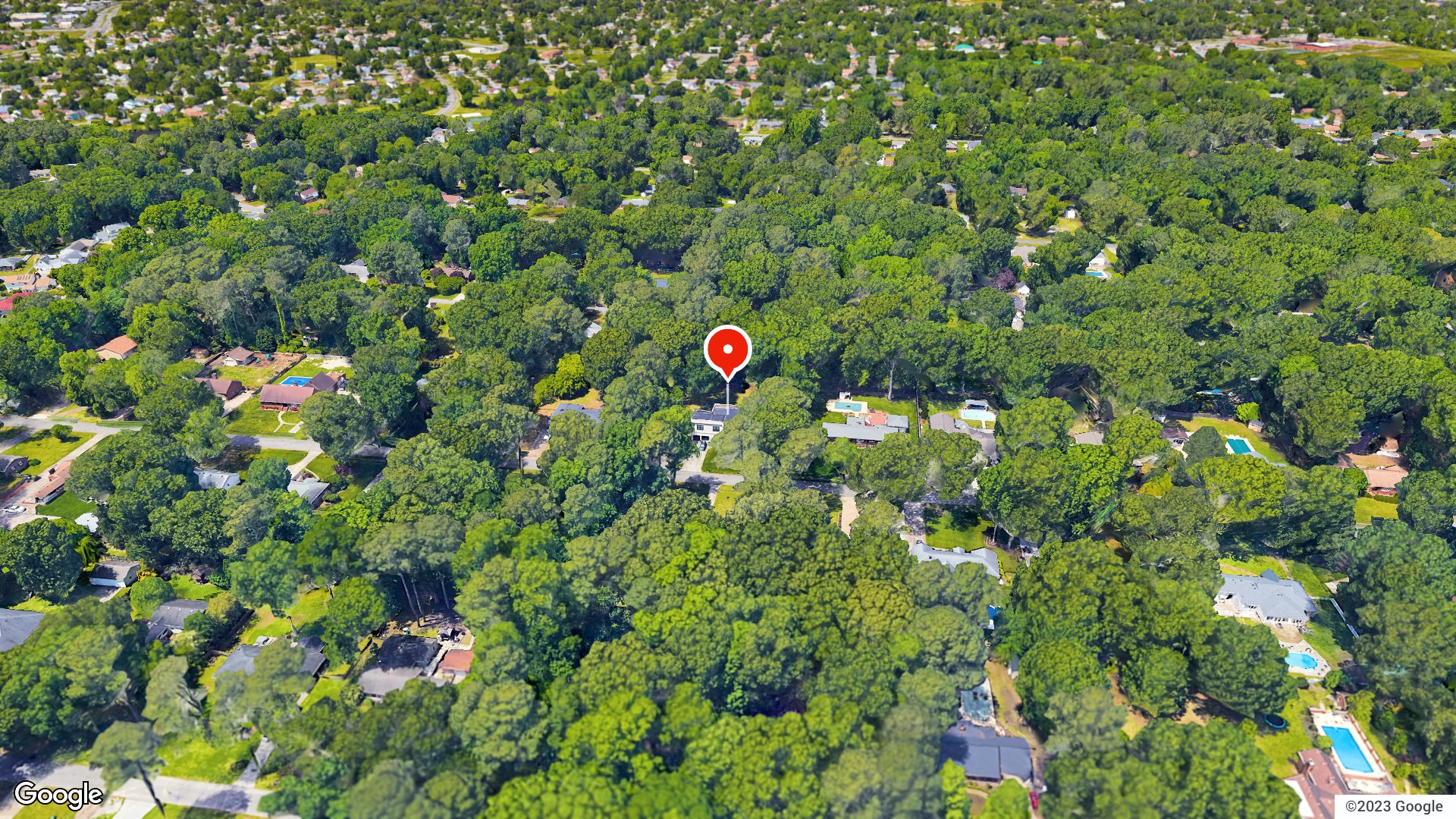 Aerial view