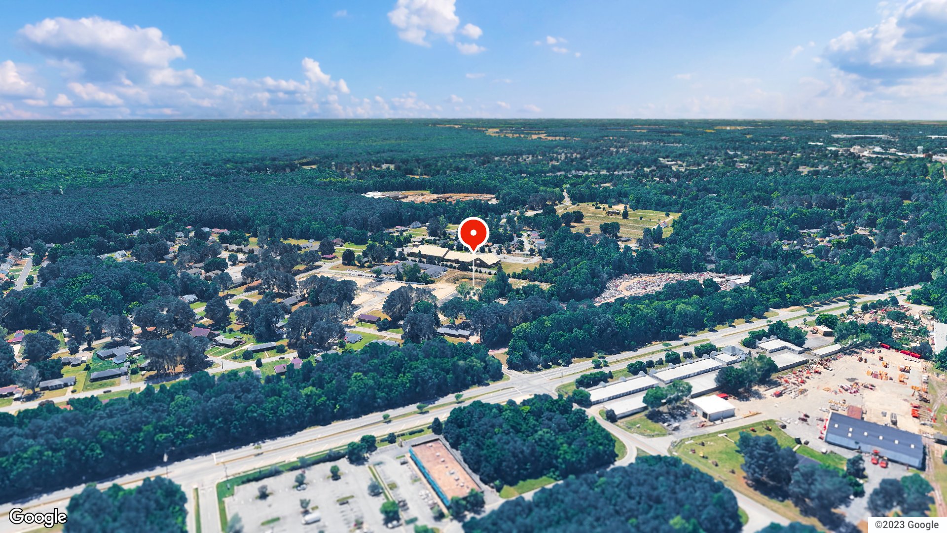Aerial view