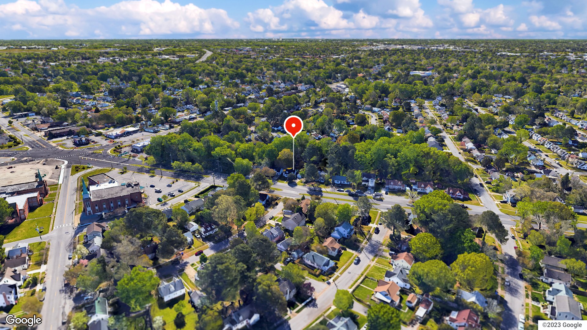 Aerial view