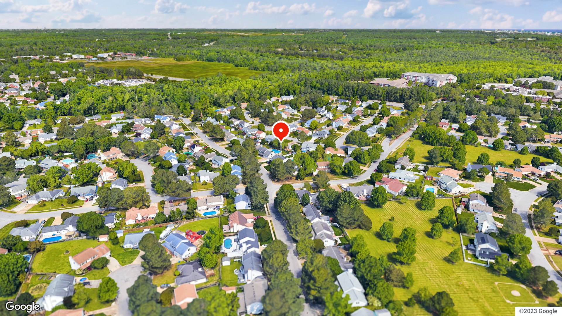 Aerial view