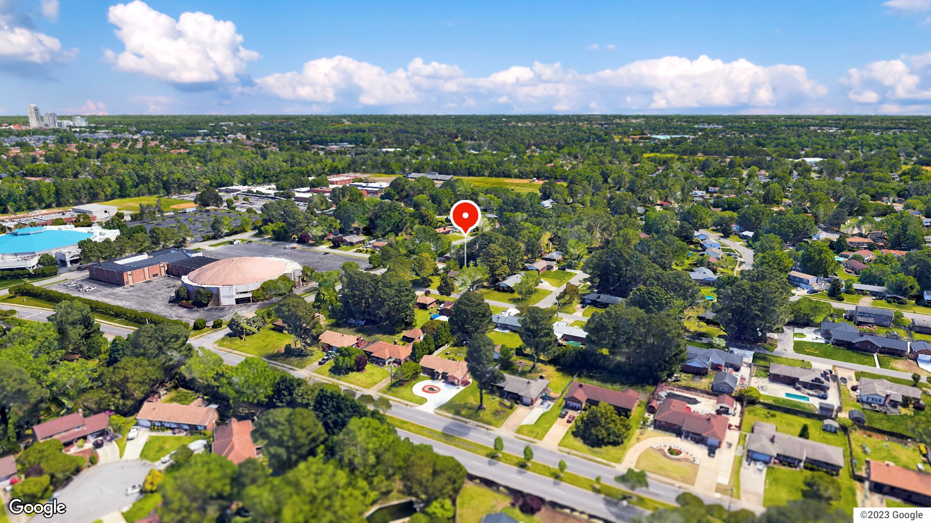 Aerial view