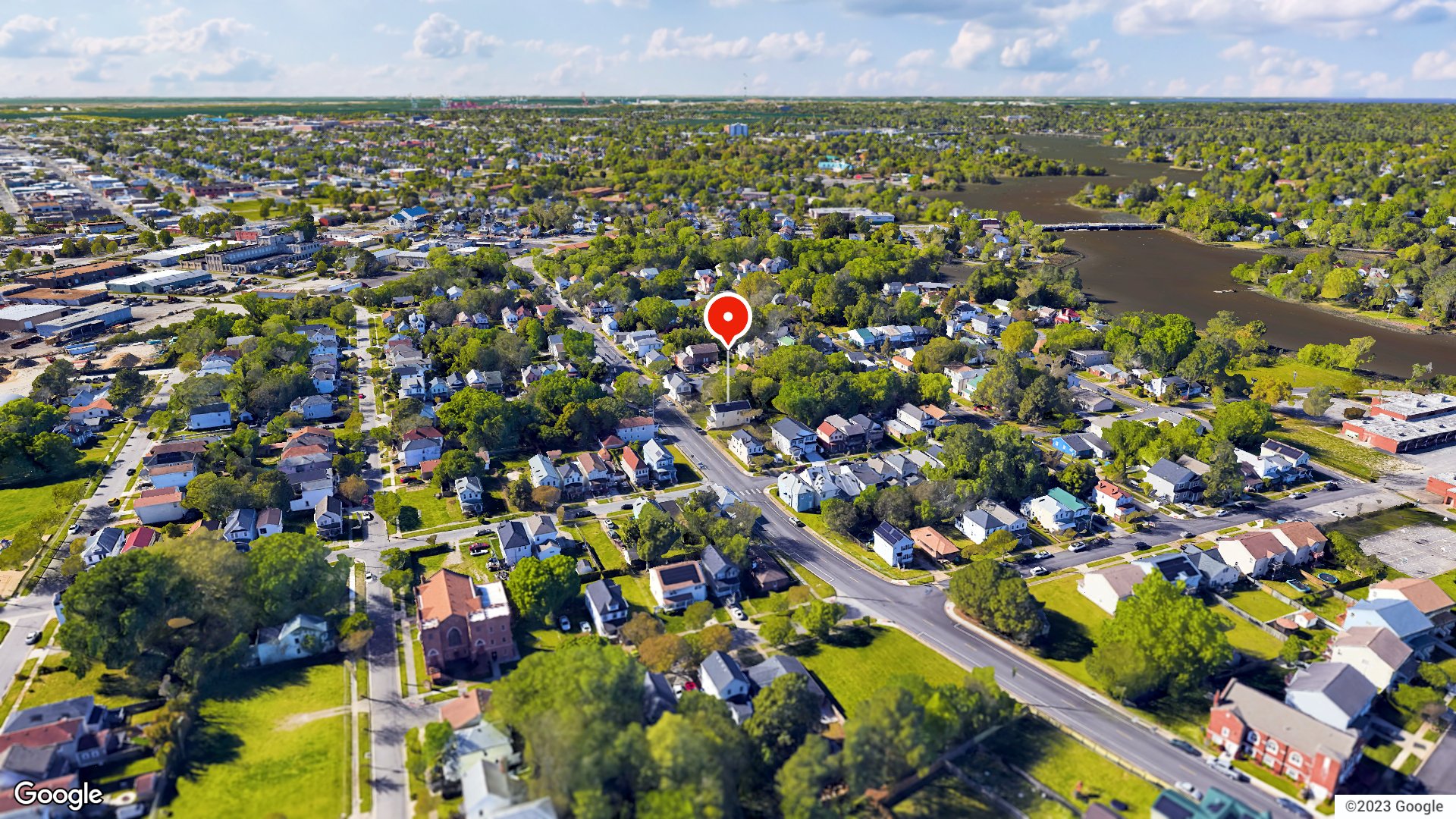 Aerial view