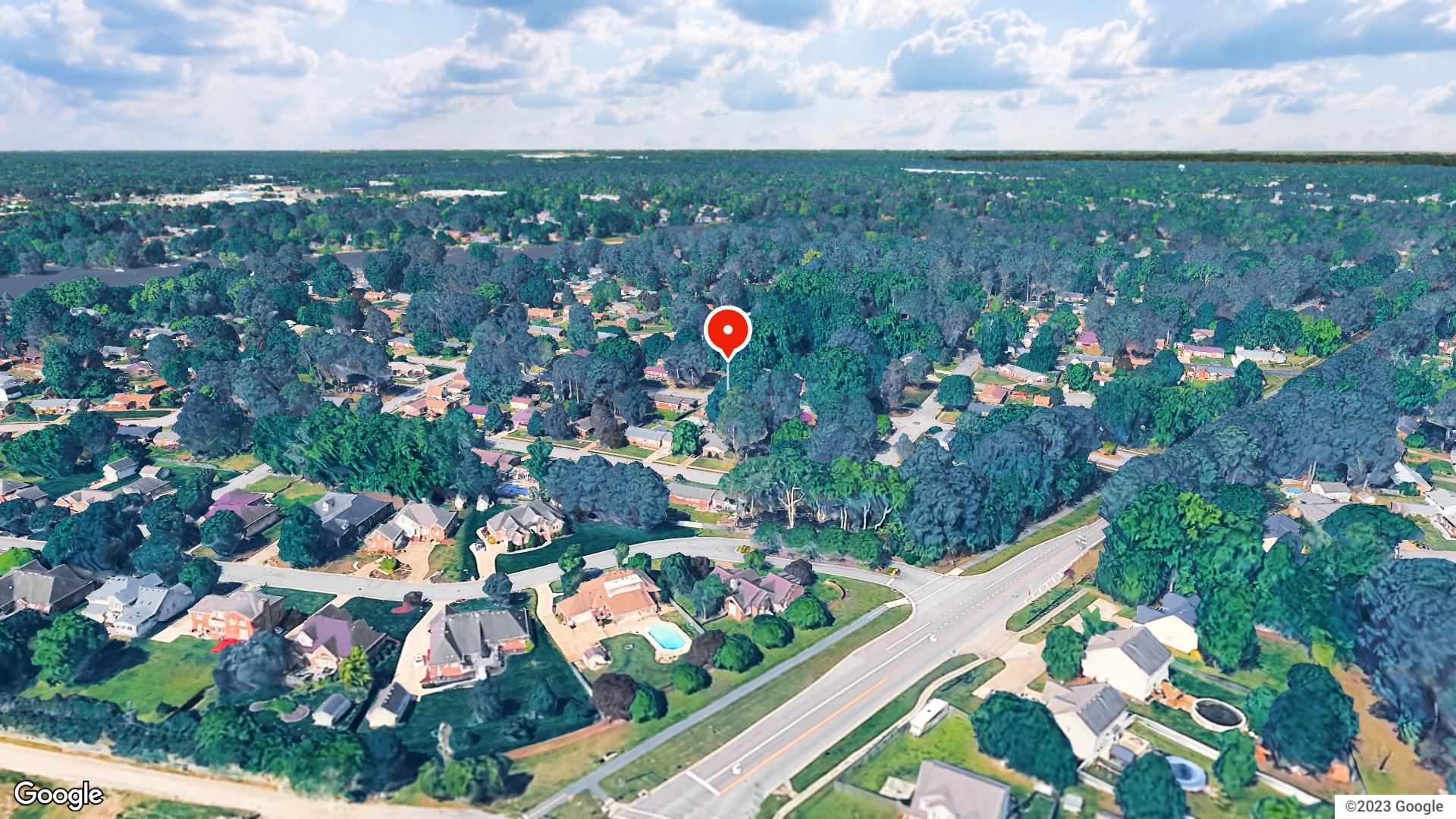 Aerial view