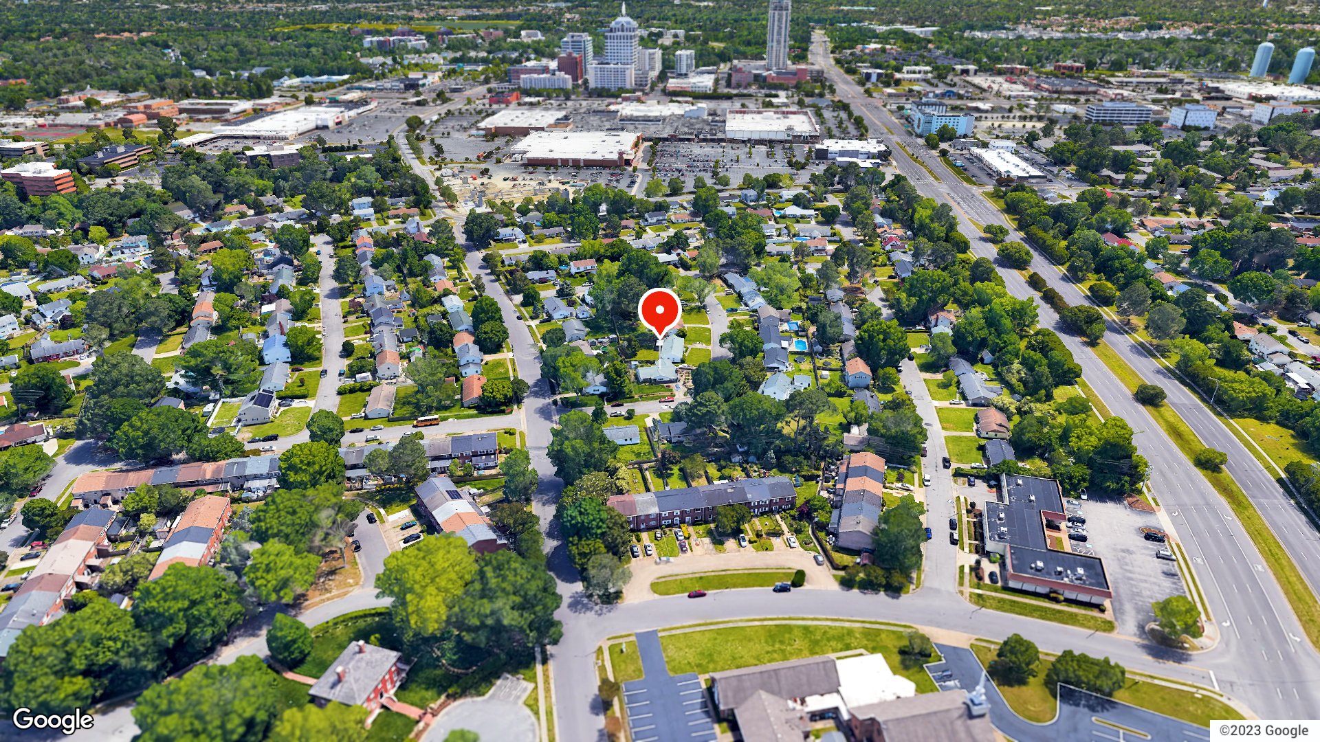 Aerial view