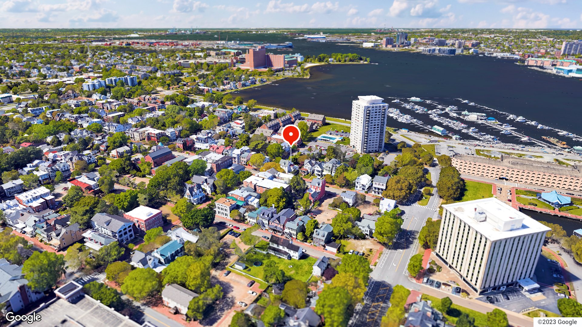 Aerial view