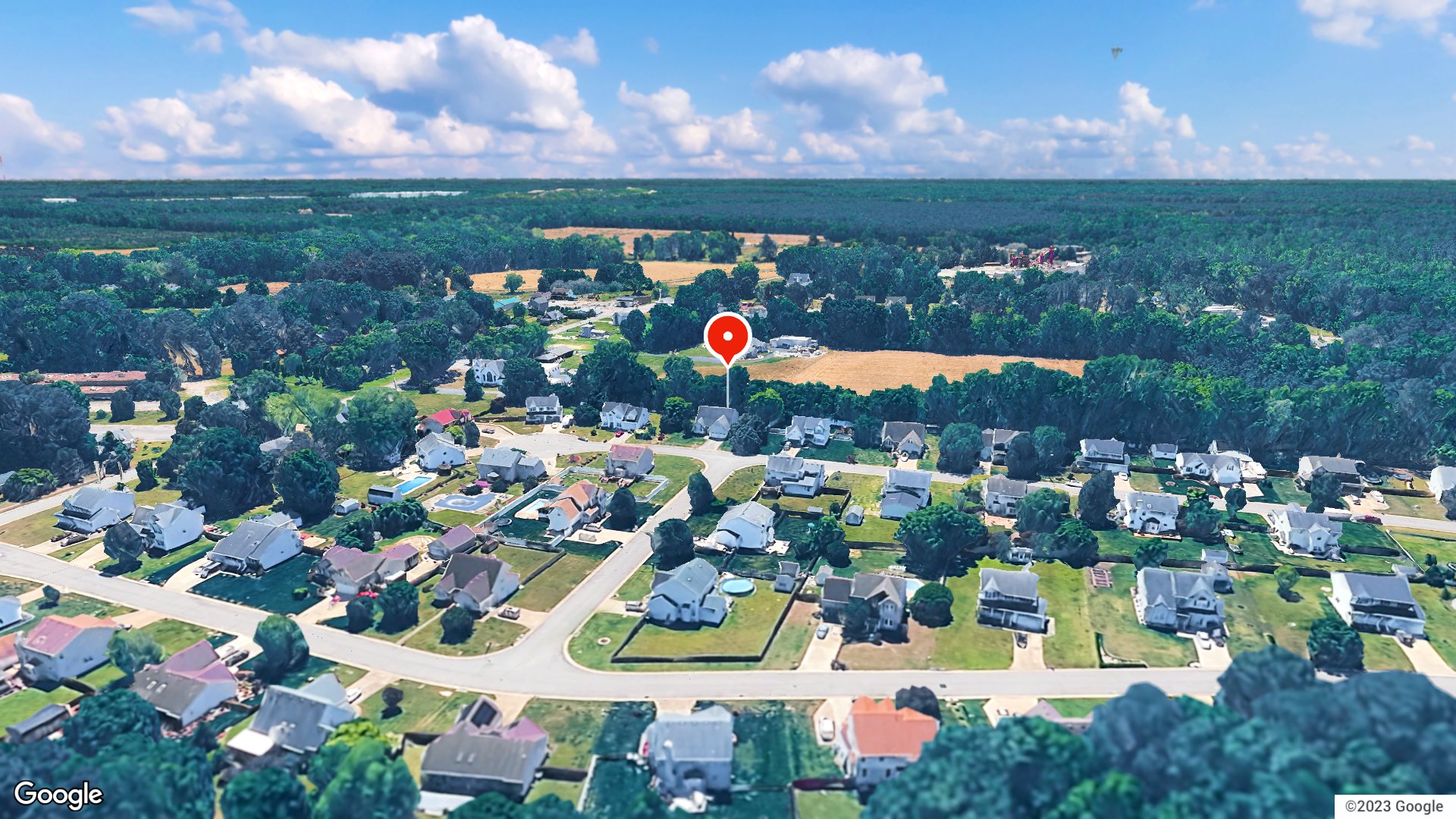Aerial view