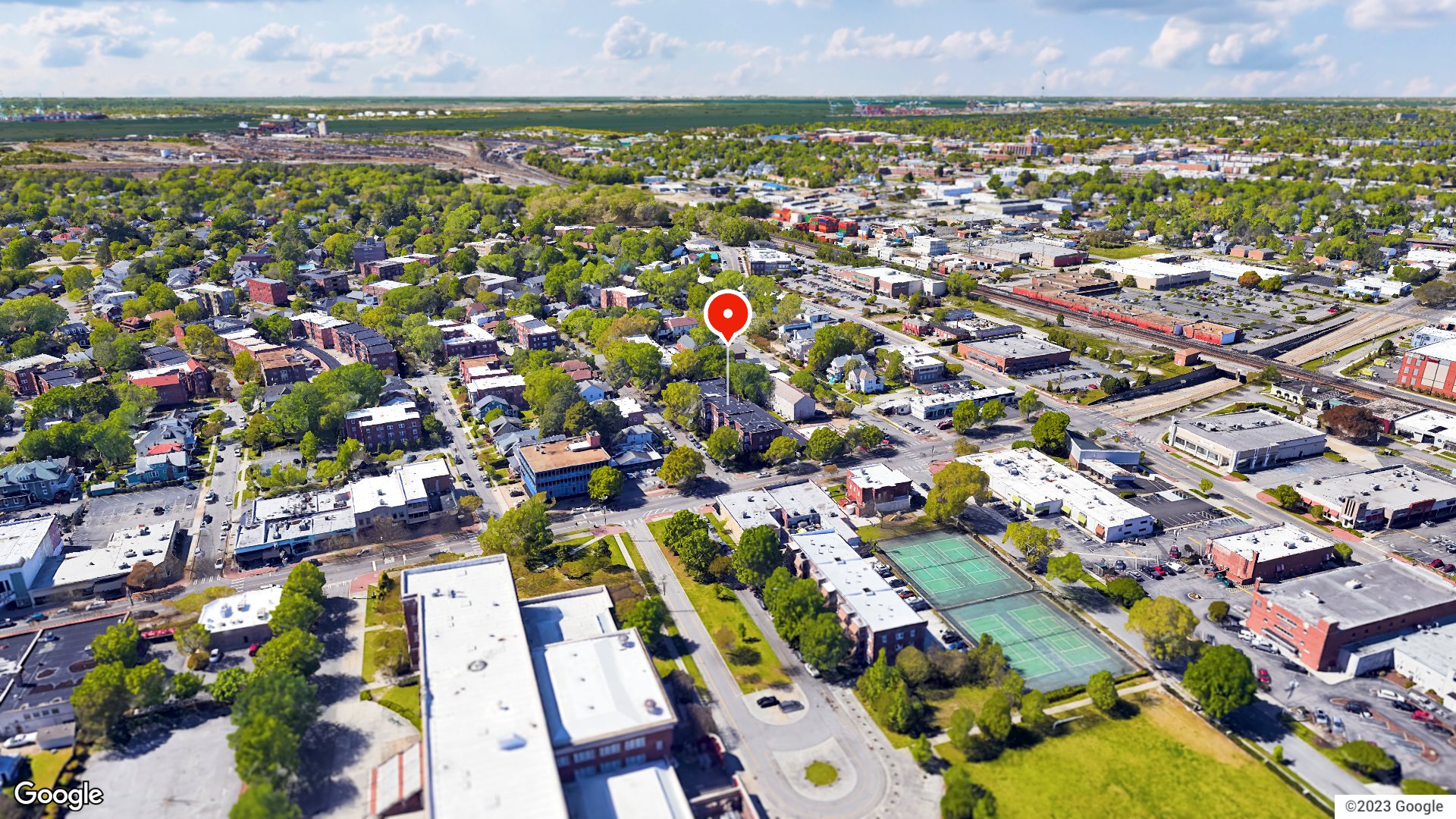 Aerial view