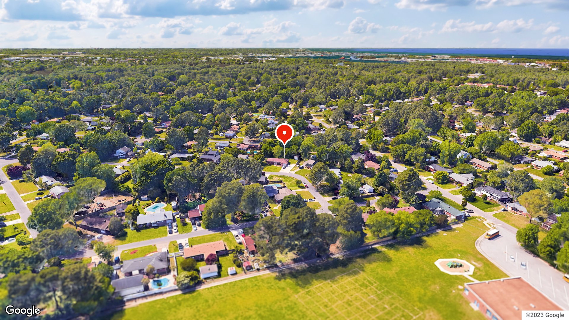 Aerial view