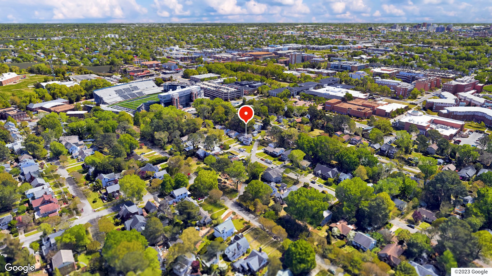 Aerial view