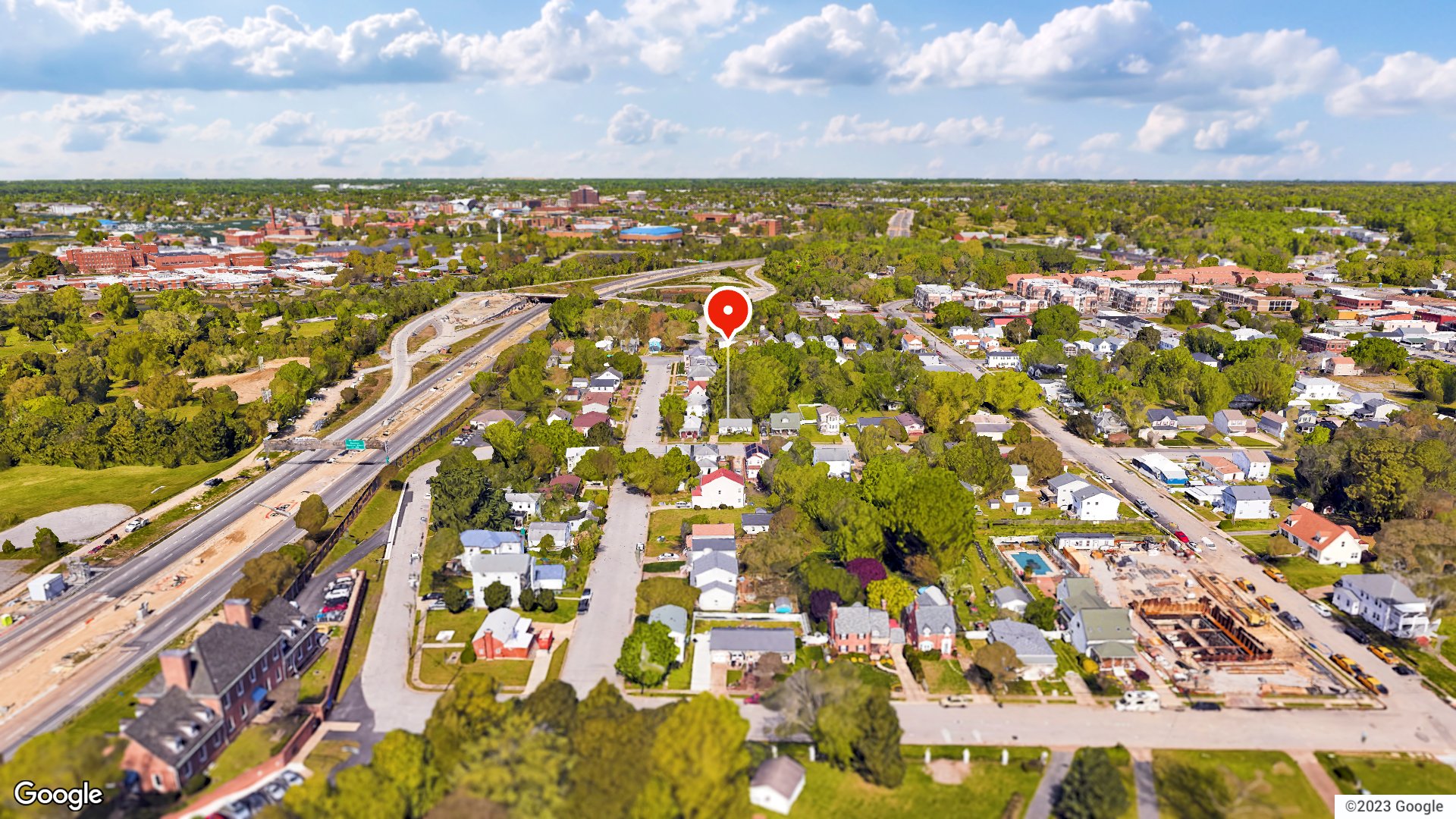 Aerial view