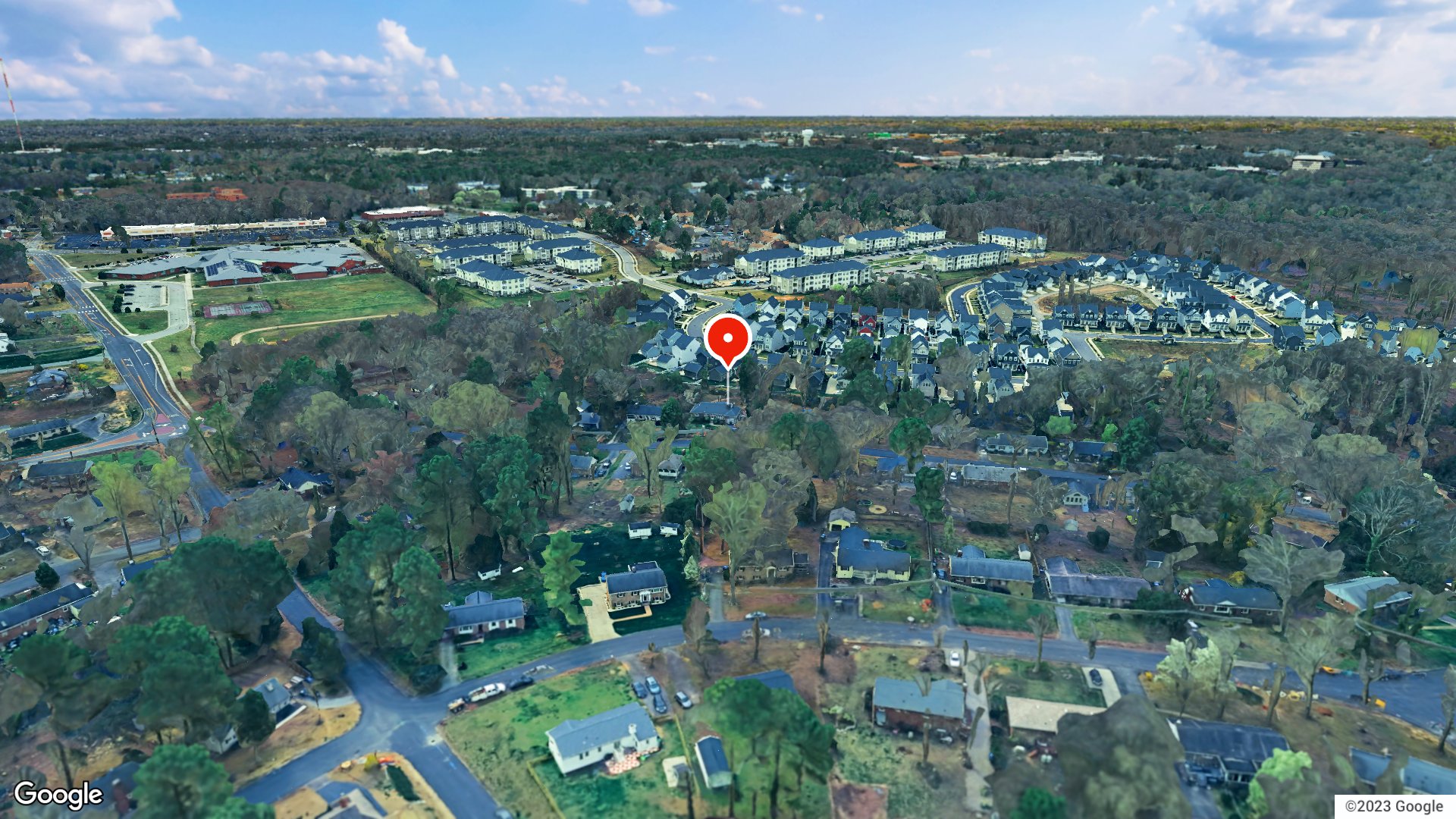 Aerial view